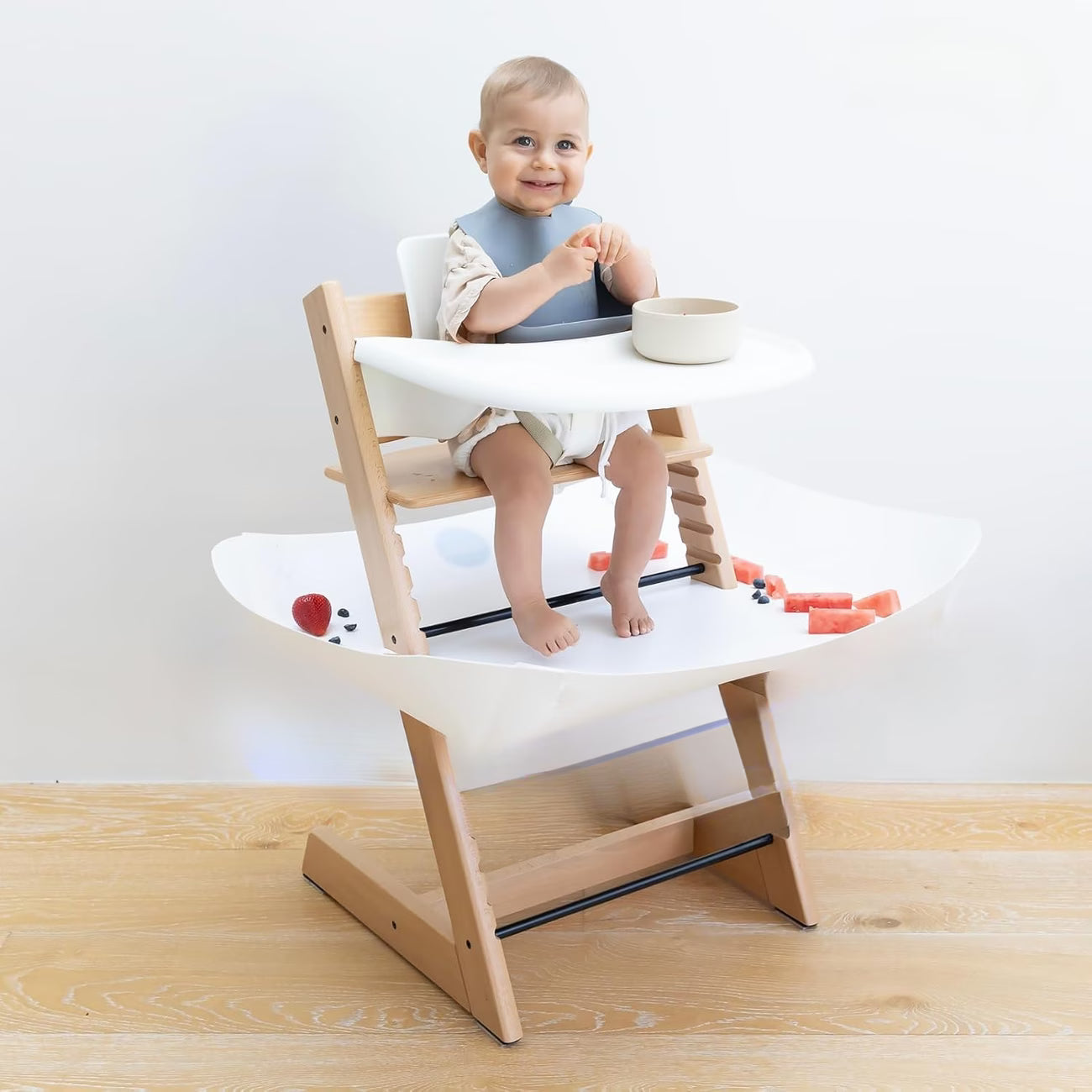 stokke high chair food catcher Catchy High chair food holder – PR3LOVED