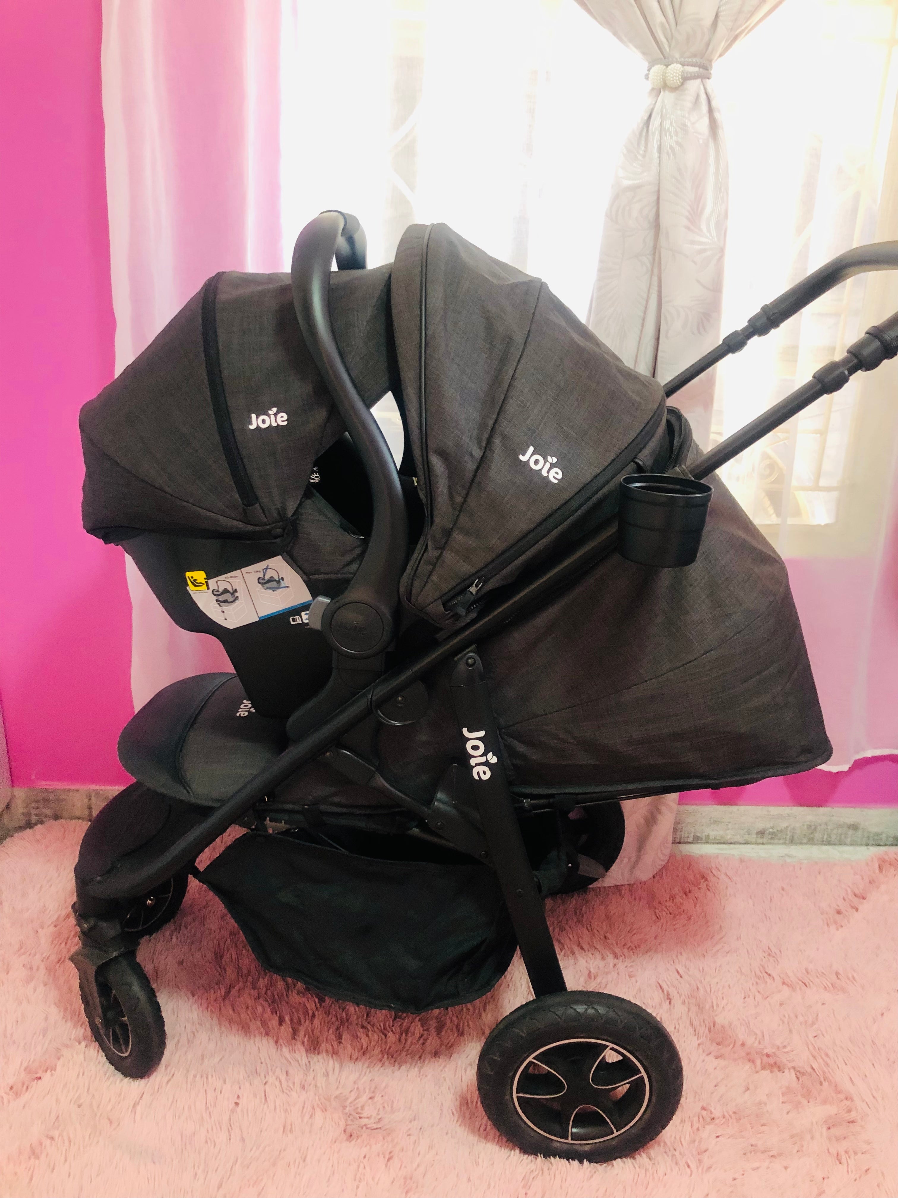 Joie i-Gemm Travel system (Pram and infant car seat)* – PR3LOVED