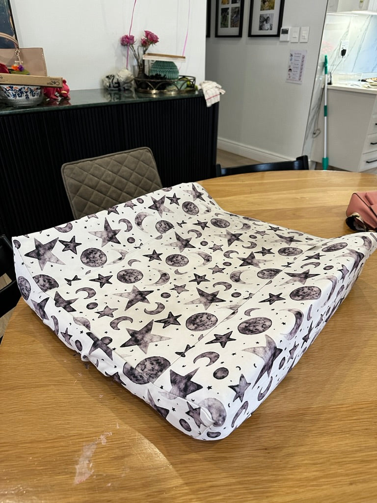 changing mat and 2 covers (delicious monster)*