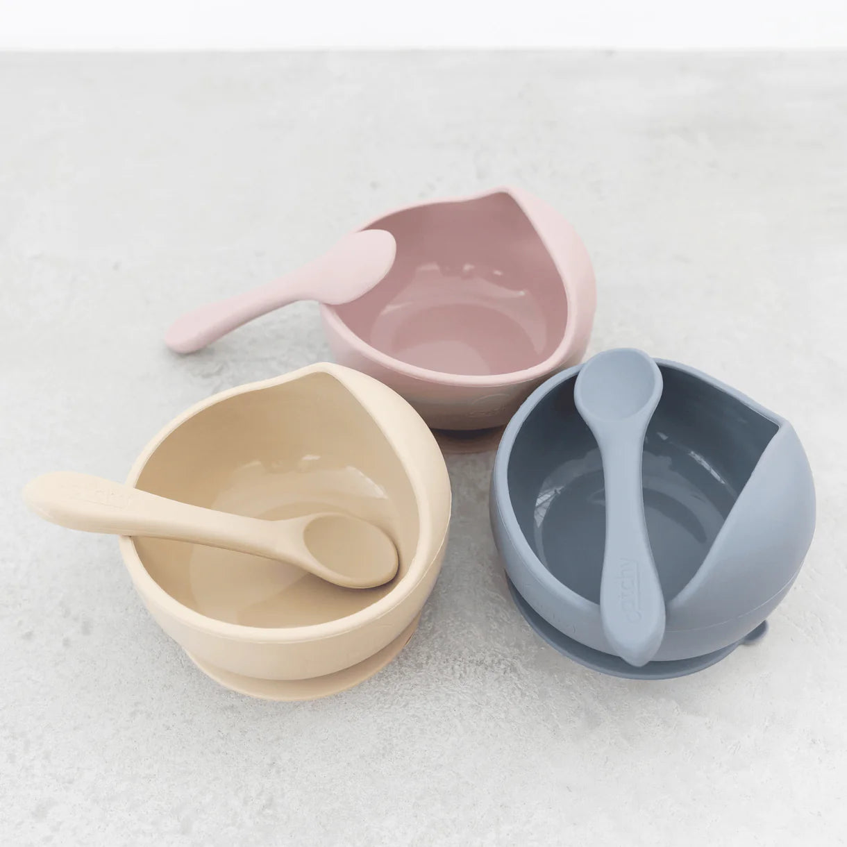 Catchy Silicone Suction Bowl Set