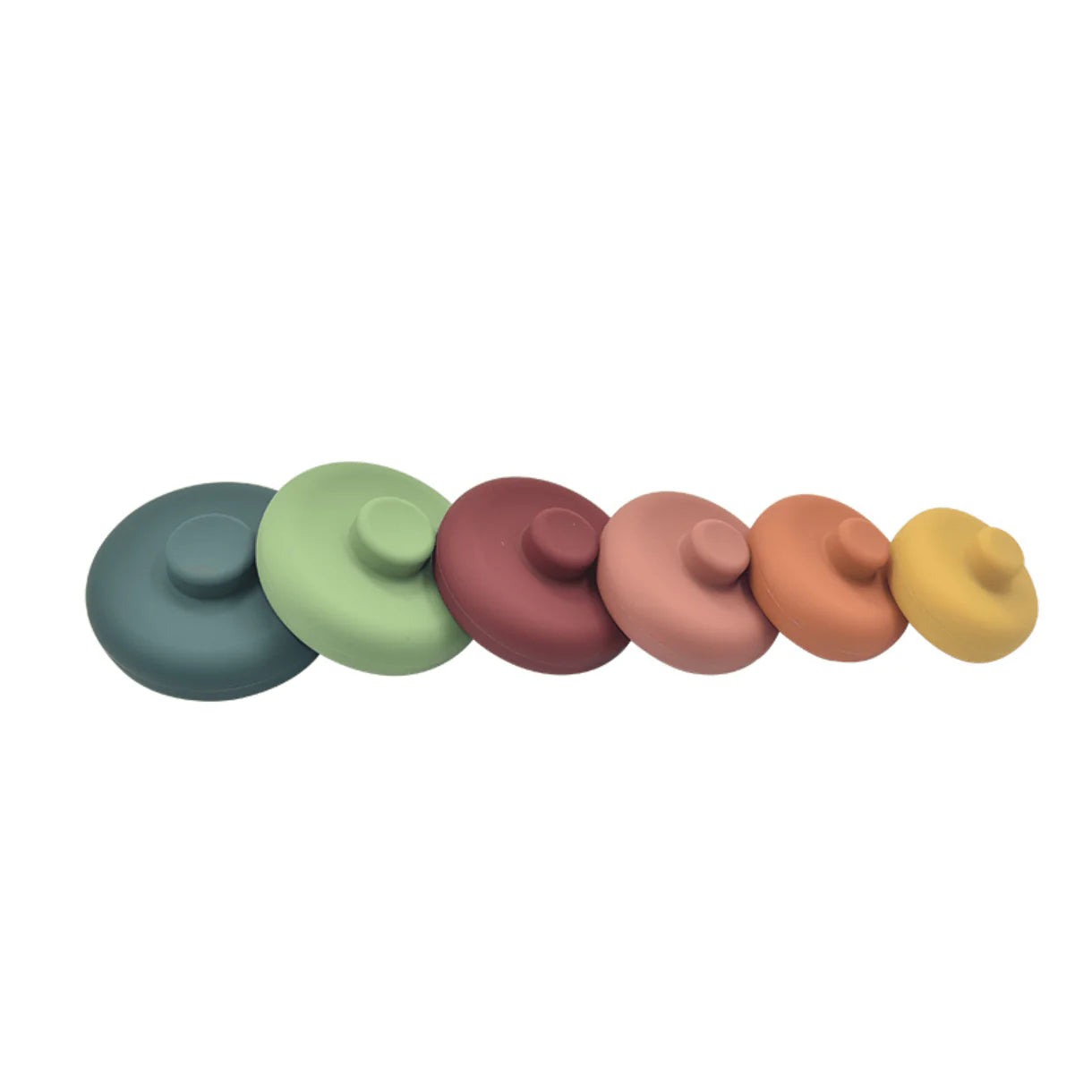 Catchy Silicone 6 Piece Stacker Set toy