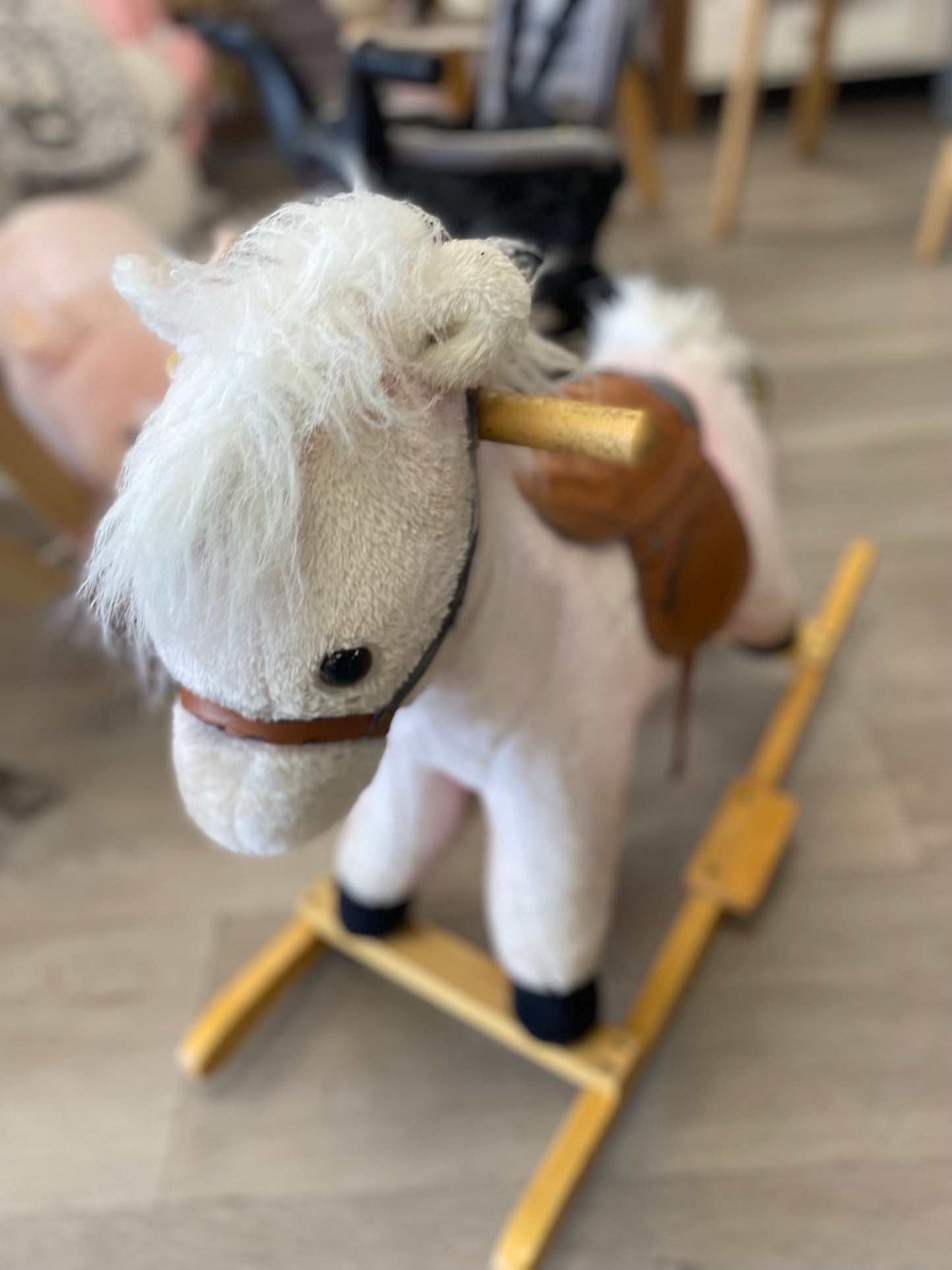 Pink Rocking Horse