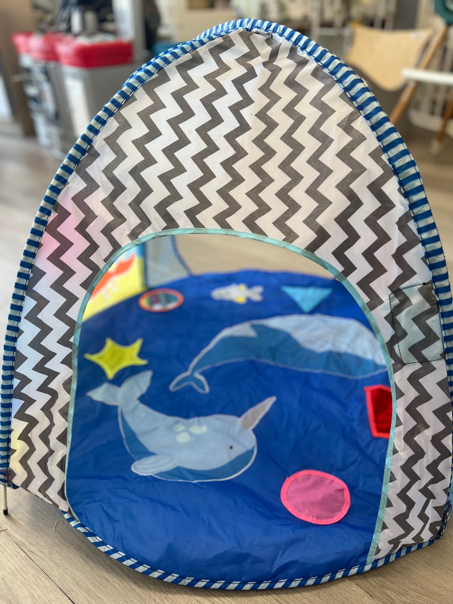 Beach Canopy Under Sea