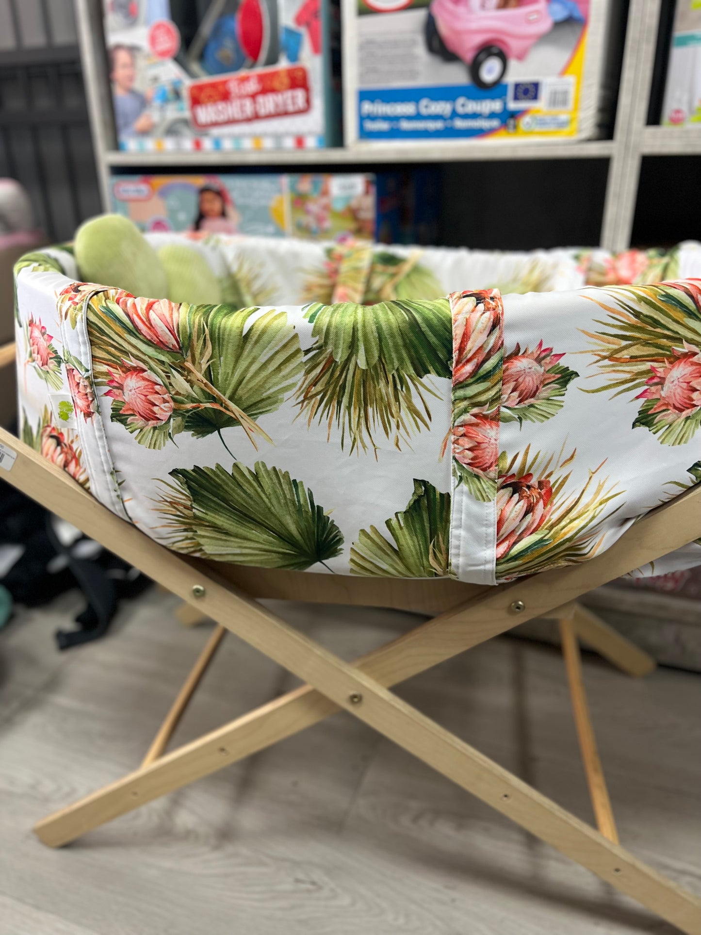 Delicious Monster Crib and Wooden Stand