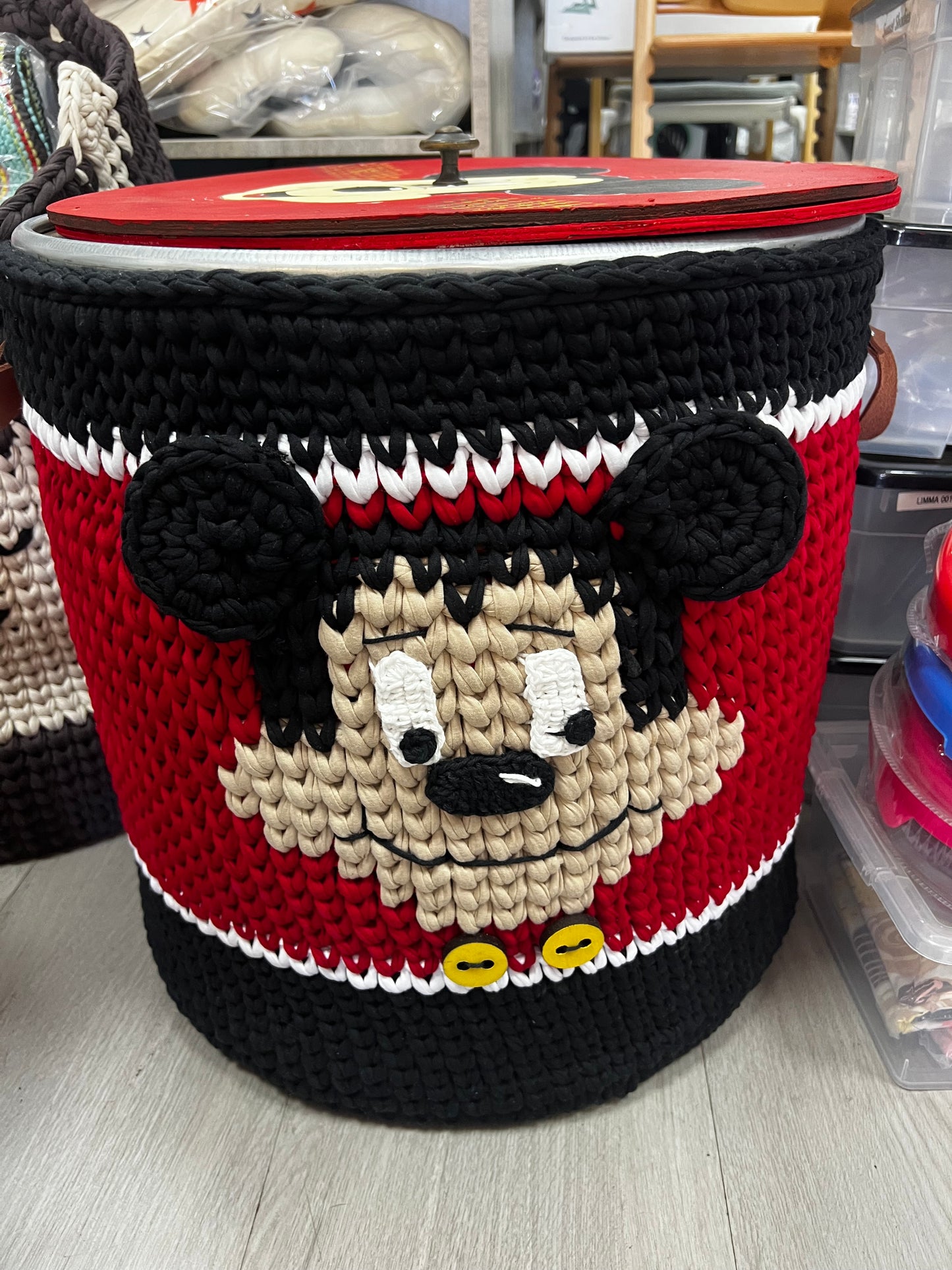 Hand Made Baskets and Cushions