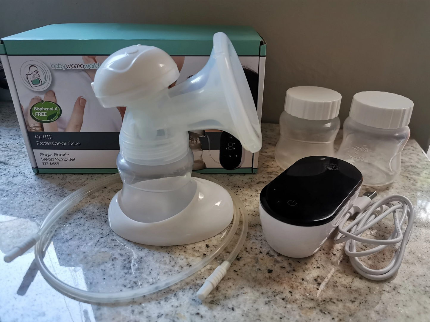 BabyWombWorld Petite Portable Single Electric Breast Pump*