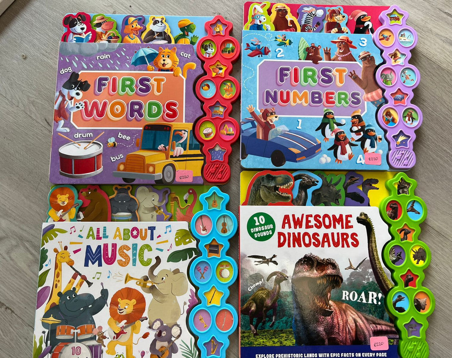 SOUNDS BOOK 10 SOUND - AWESOME DINOSAUR