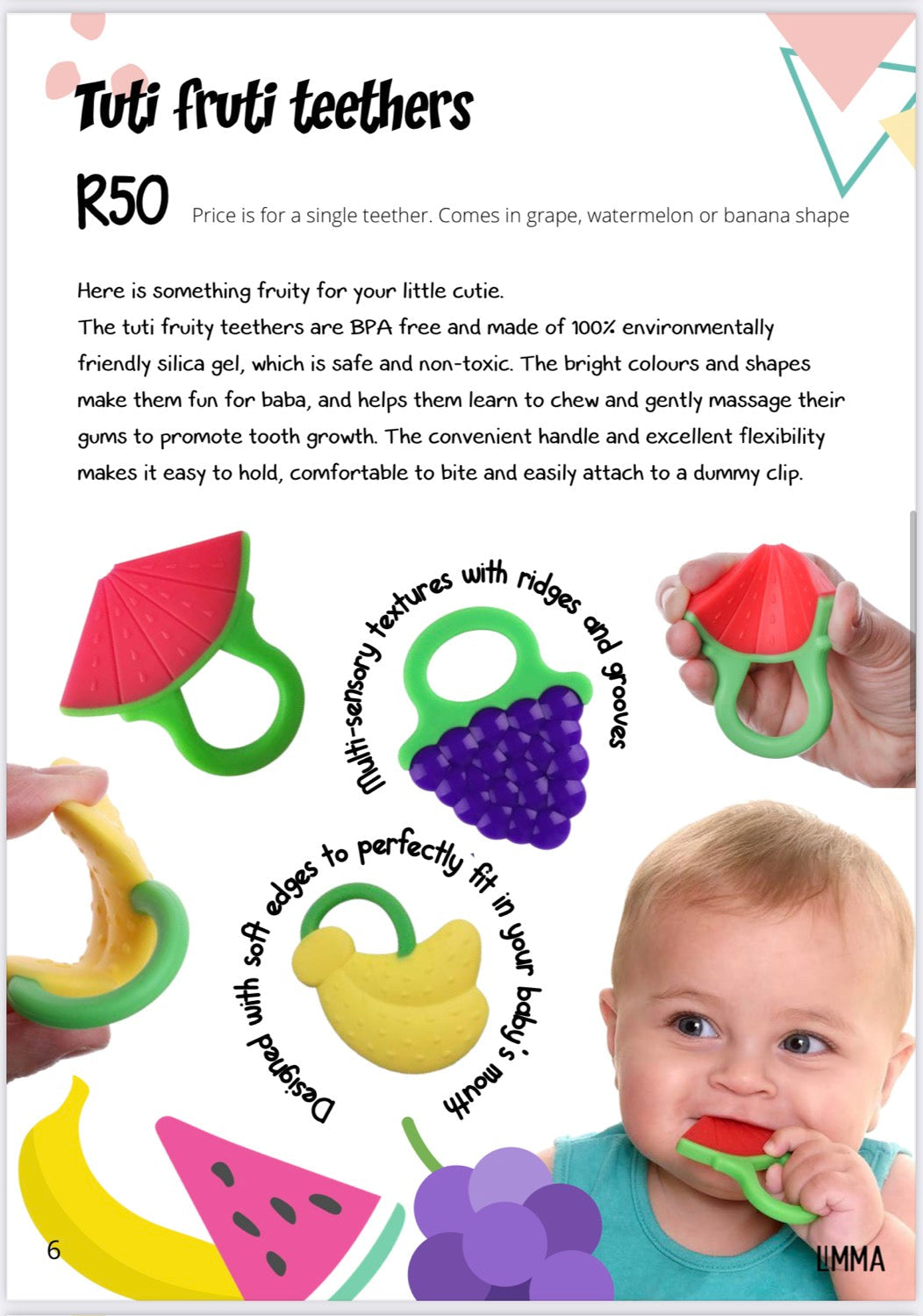 Tutu Fruti Teethers Grape