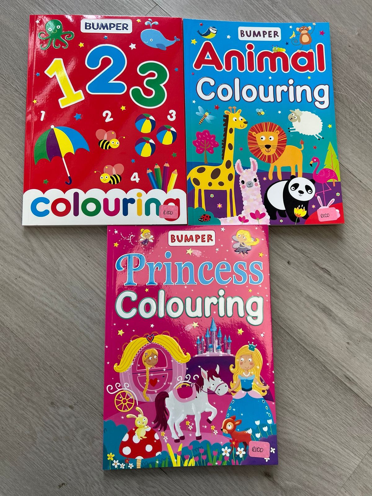 BUMPER COLOURING BOOKS ABC