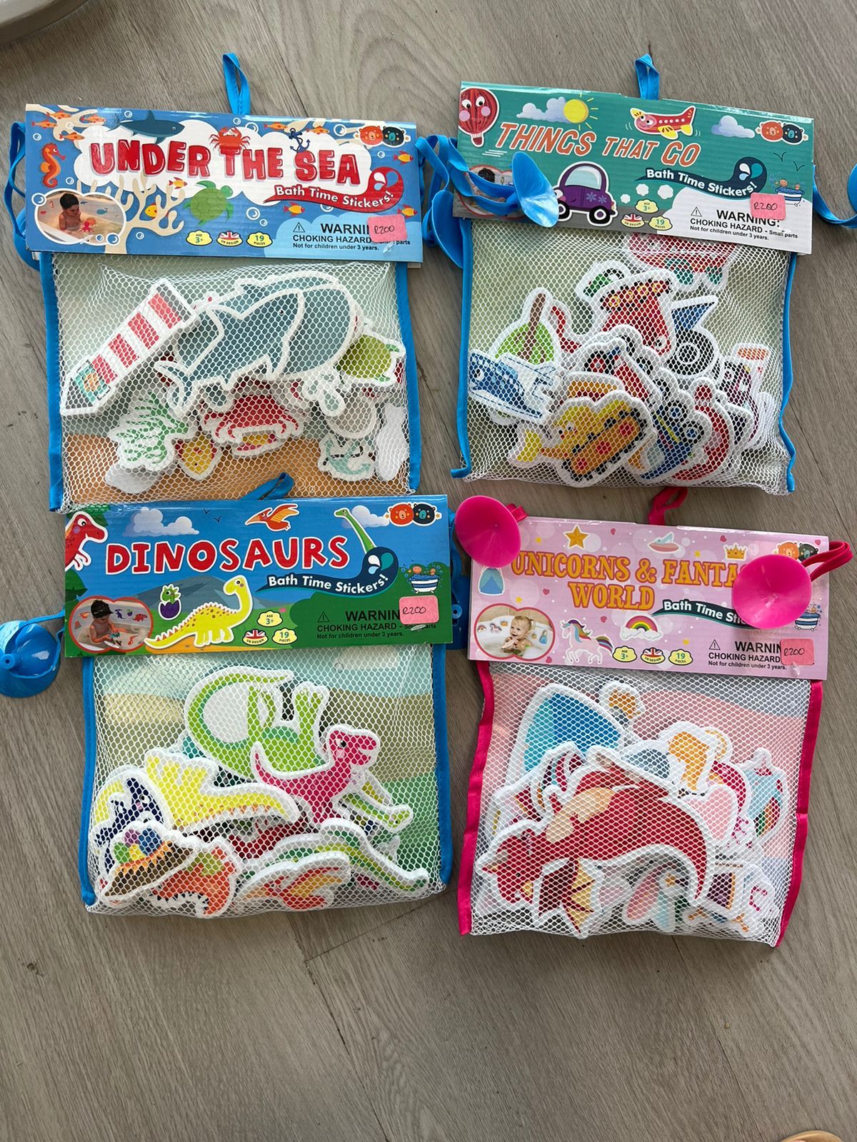 Bath Time Stickers