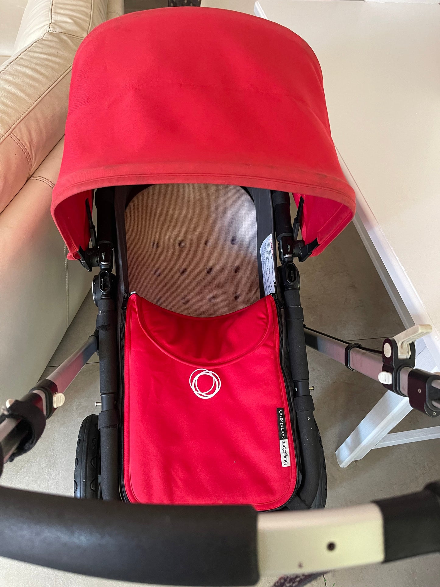 Bugaboo Cameleon red and black Combo