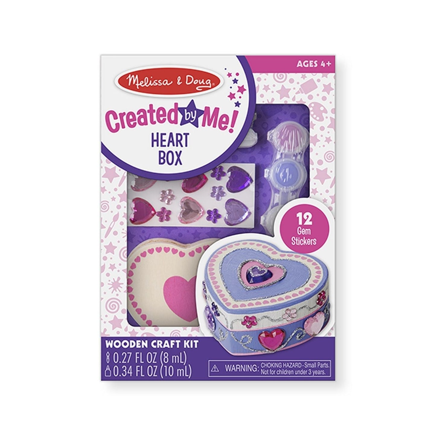 Melissa and Doug Heart Chest paint set