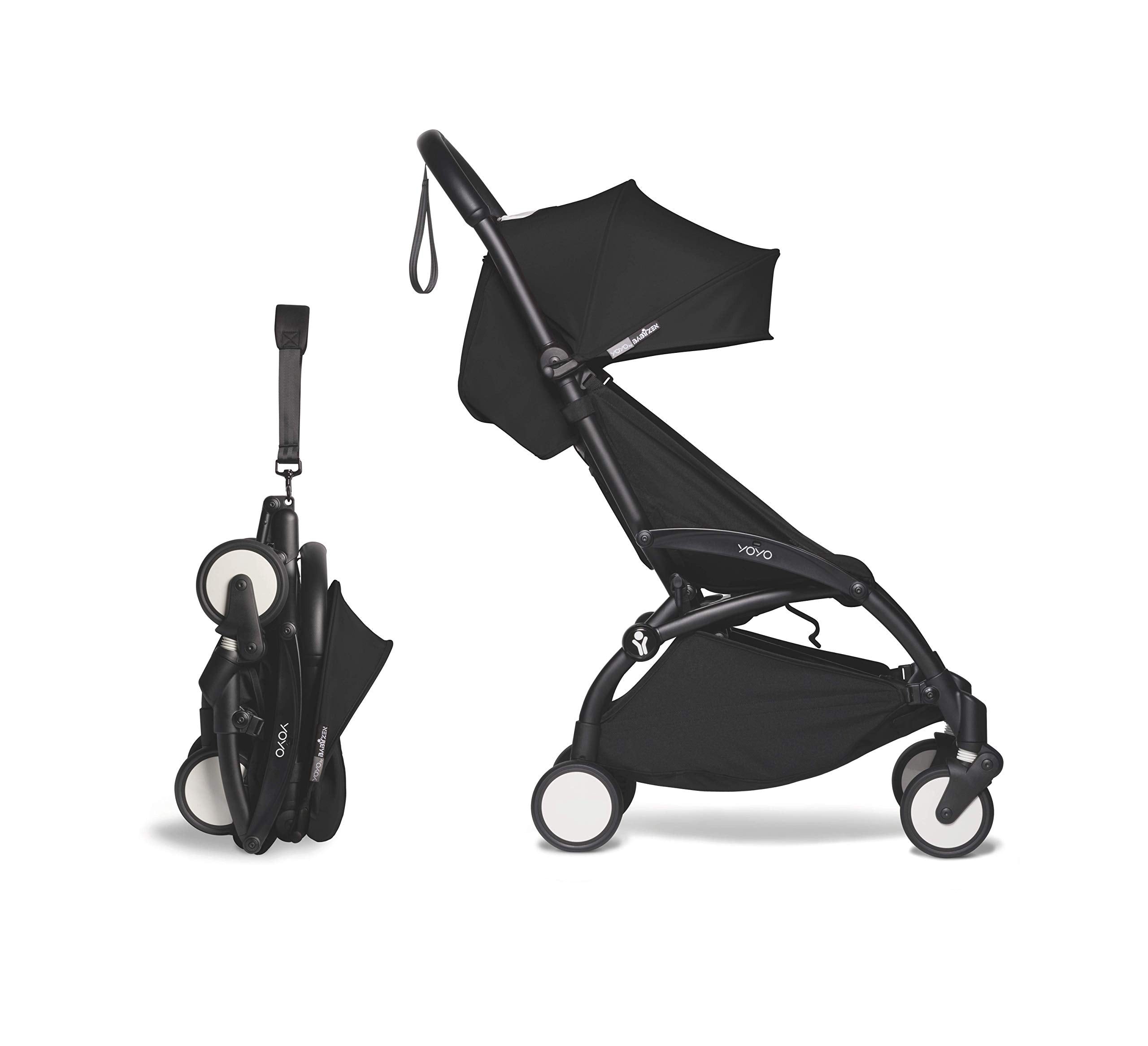 BabyZen - YOYO 2 Stroller 6+ - Black Frame + Olive