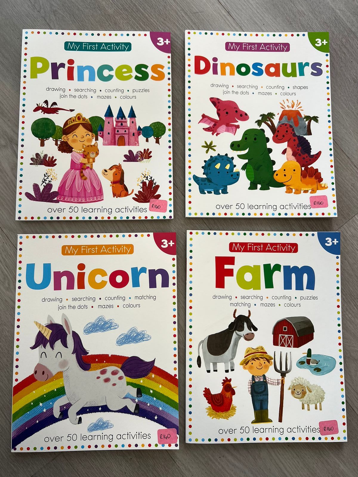 MY FIRST ACTIVITY BOOK PRINCESS