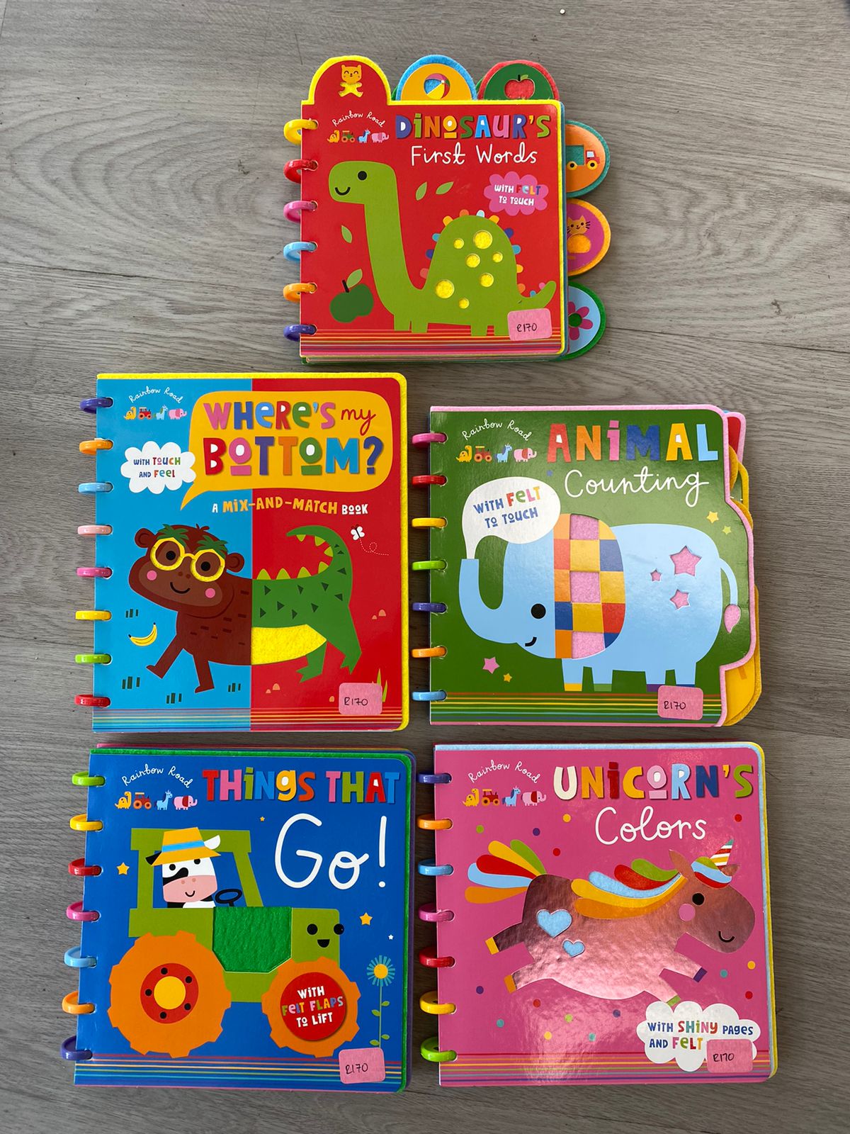 RAINBOW ROAD BOOKS WHERES MY BOTTOM