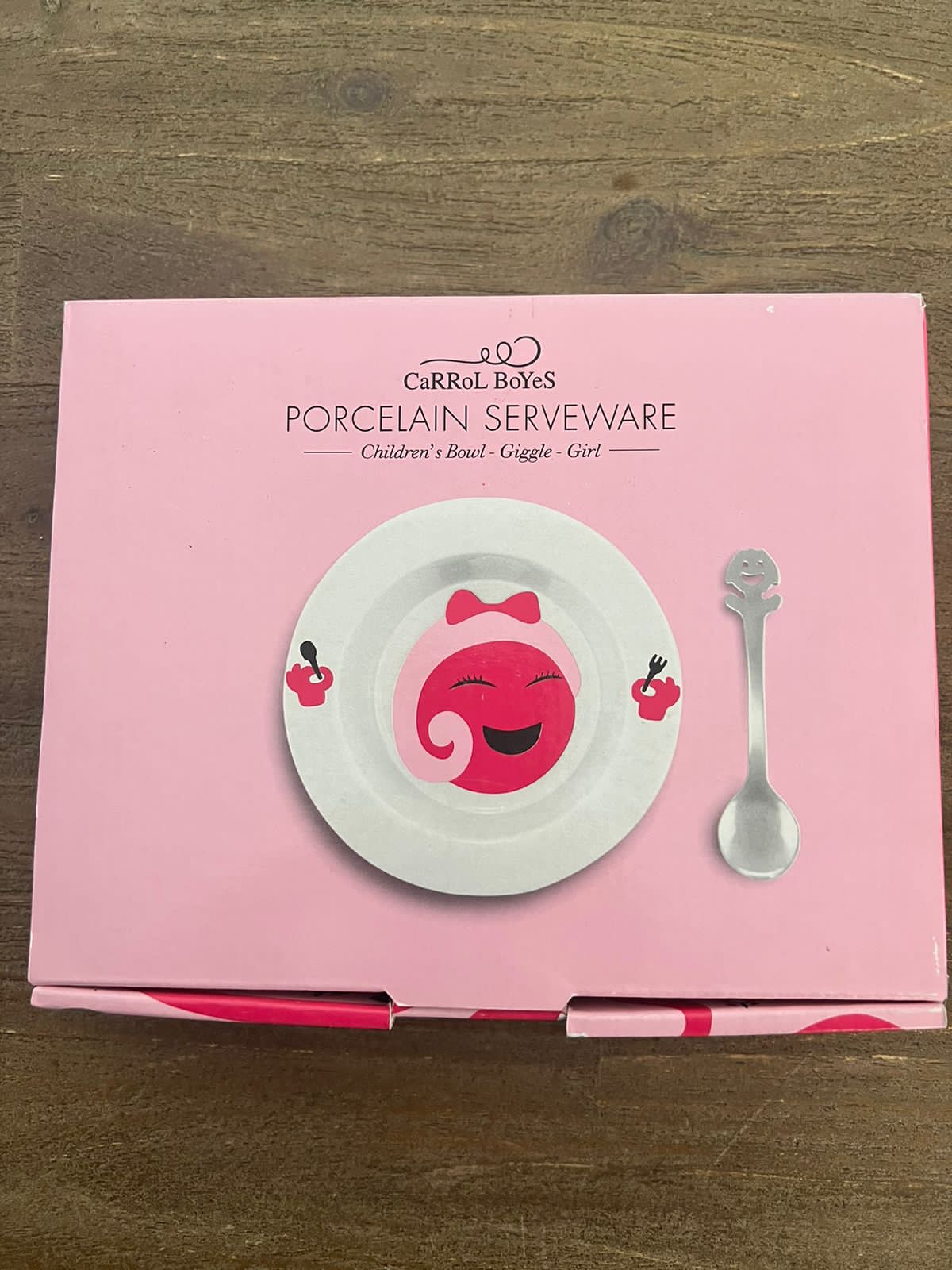 Carrol Boyes Girls Dinner Set Pink