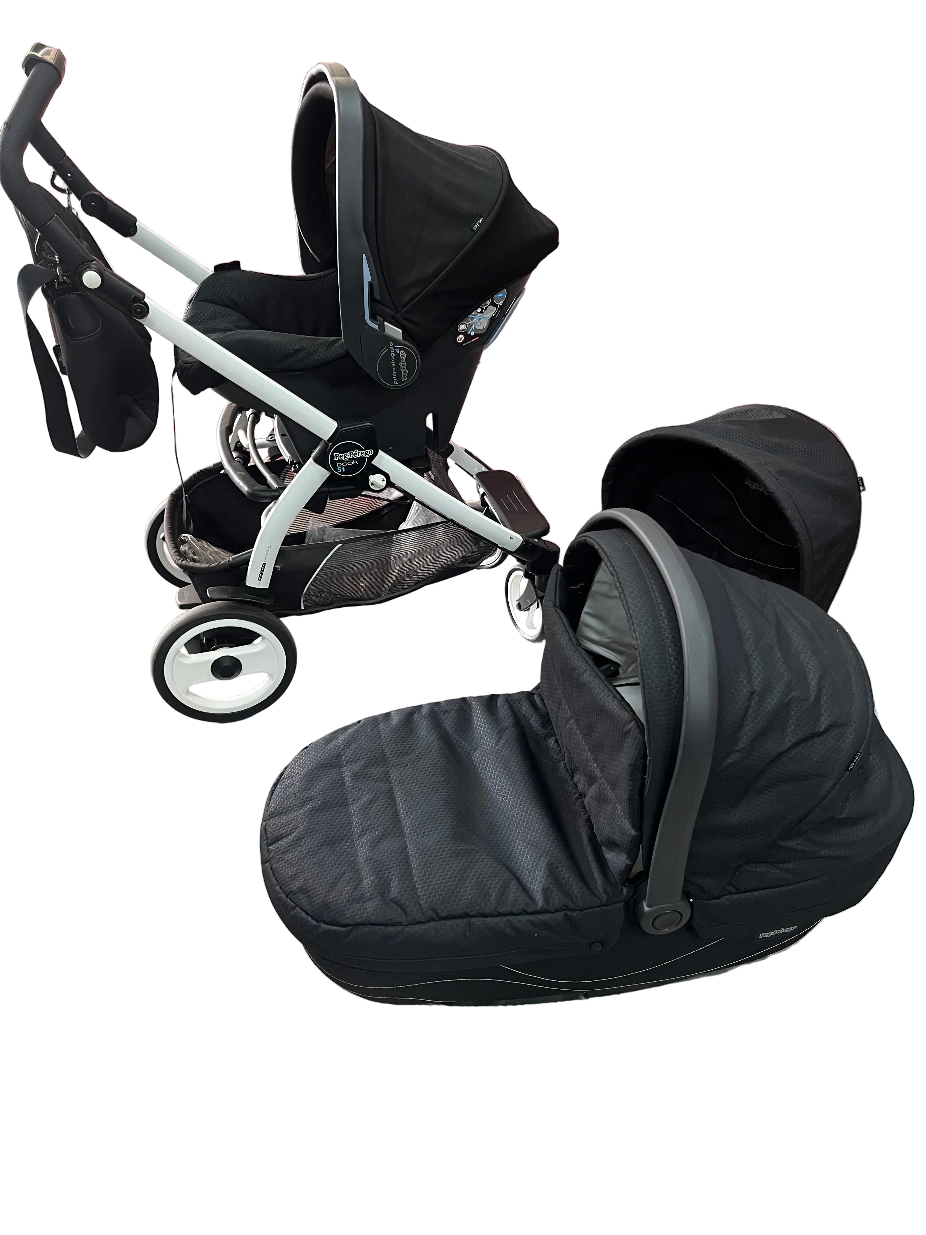 Perego Book 51 Poussette Primo Viaggio Peg Perego Book 51S Travel System  Travel Systems Pushchairs