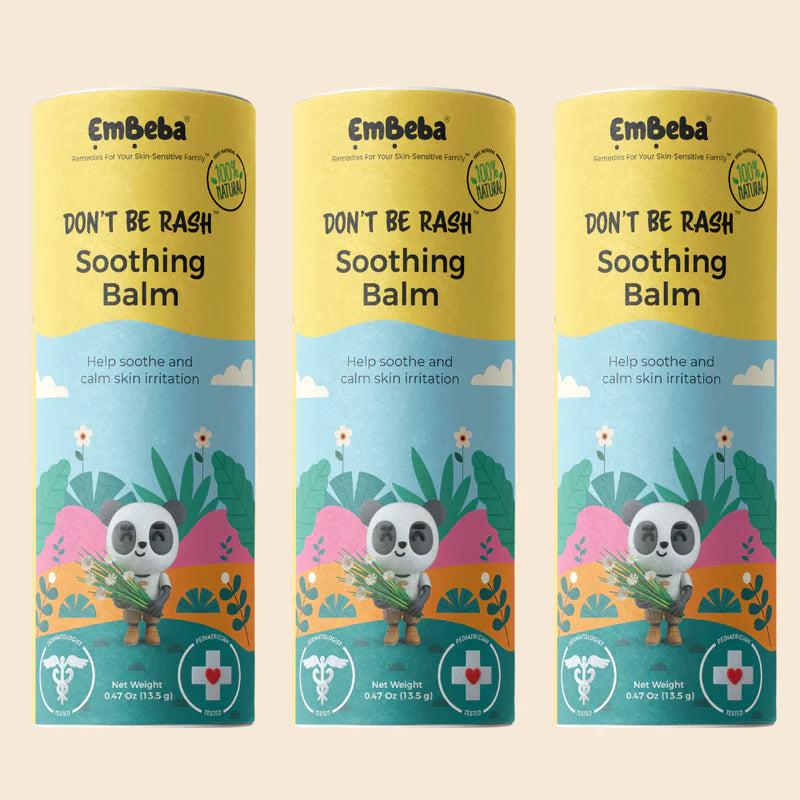 EmBeba Soothing Skin Balm, Cream & Rash Relief for Baby and Kids