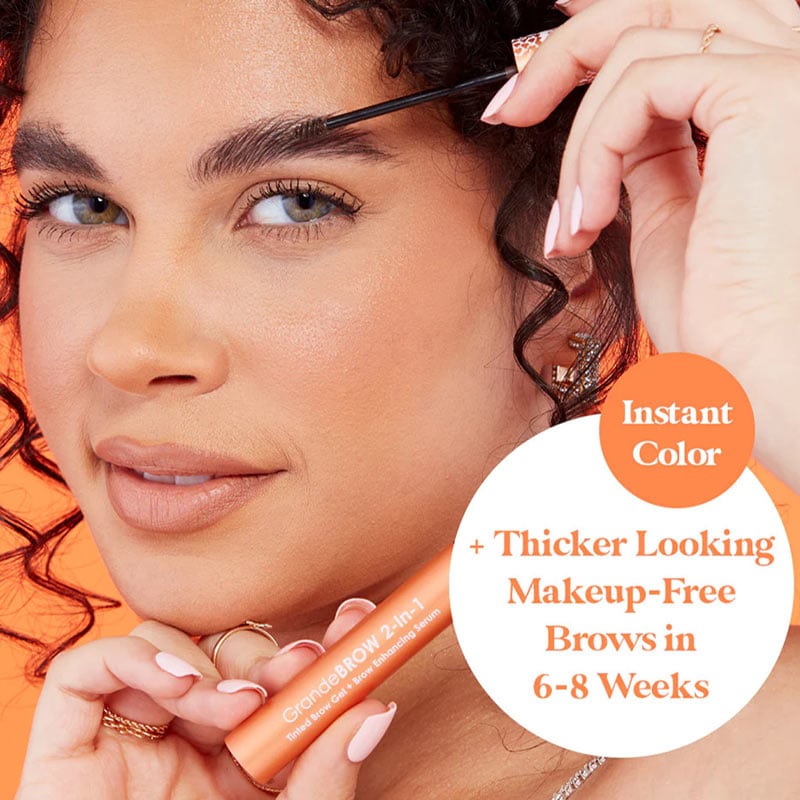 GrandeBROW 2-In-1 Tinted Brow Gel + Brow Enhancing Serum, 3.5ml