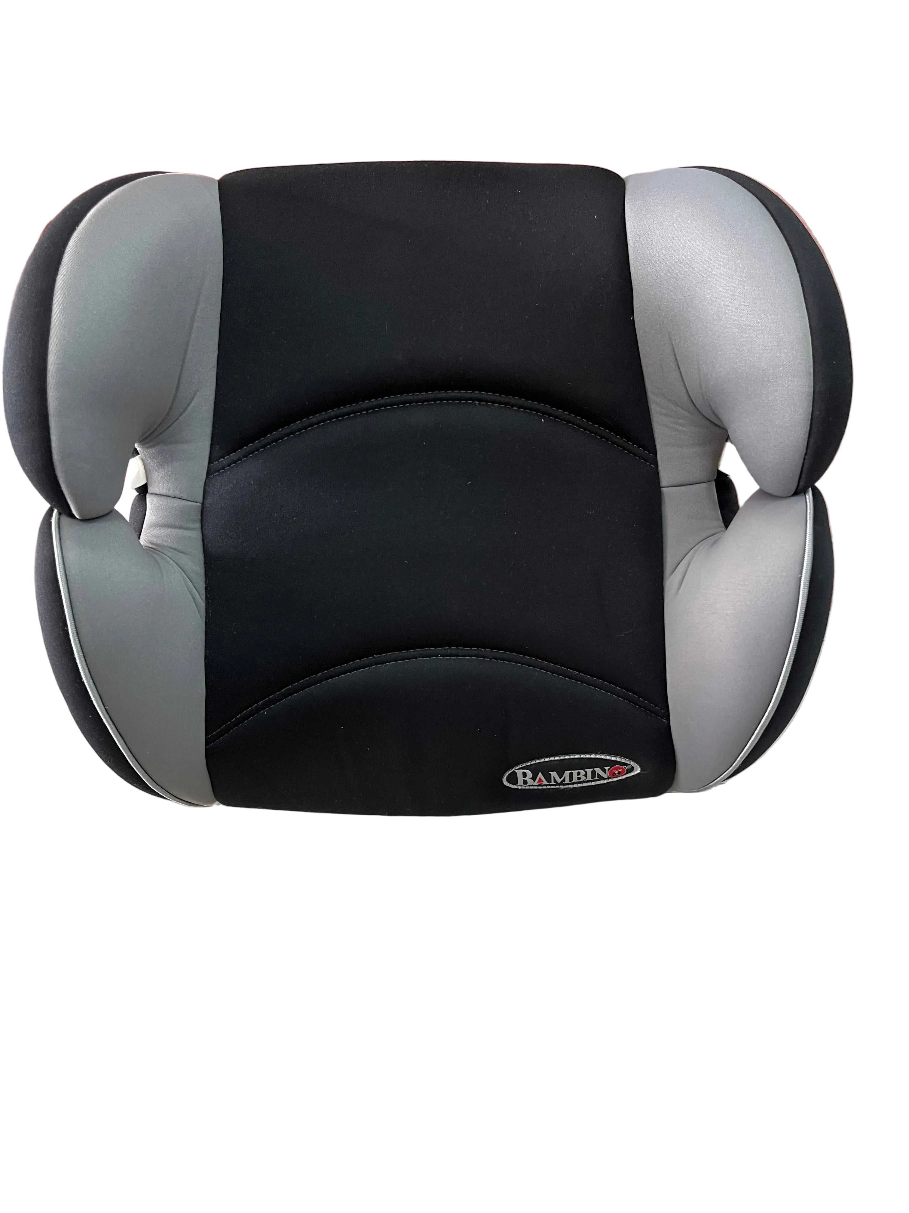 Bambino Commuter Booster Cushion - Black & Grey