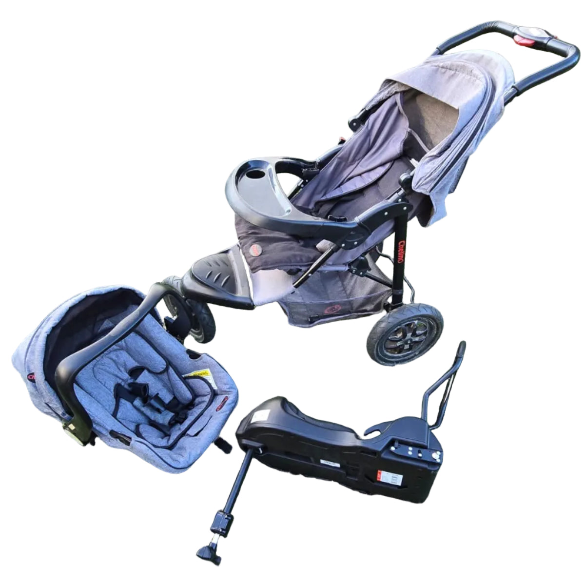 Chelino Travel System (pram and infant car seat) including isofix*