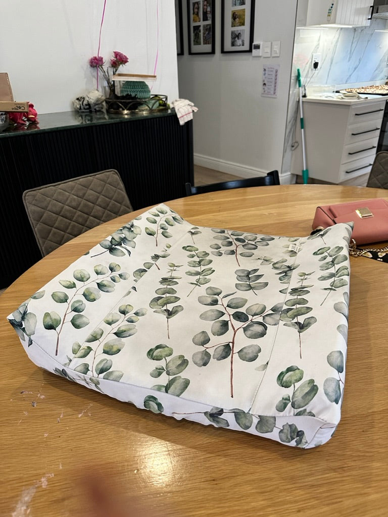 changing mat and 2 covers (delicious monster)*