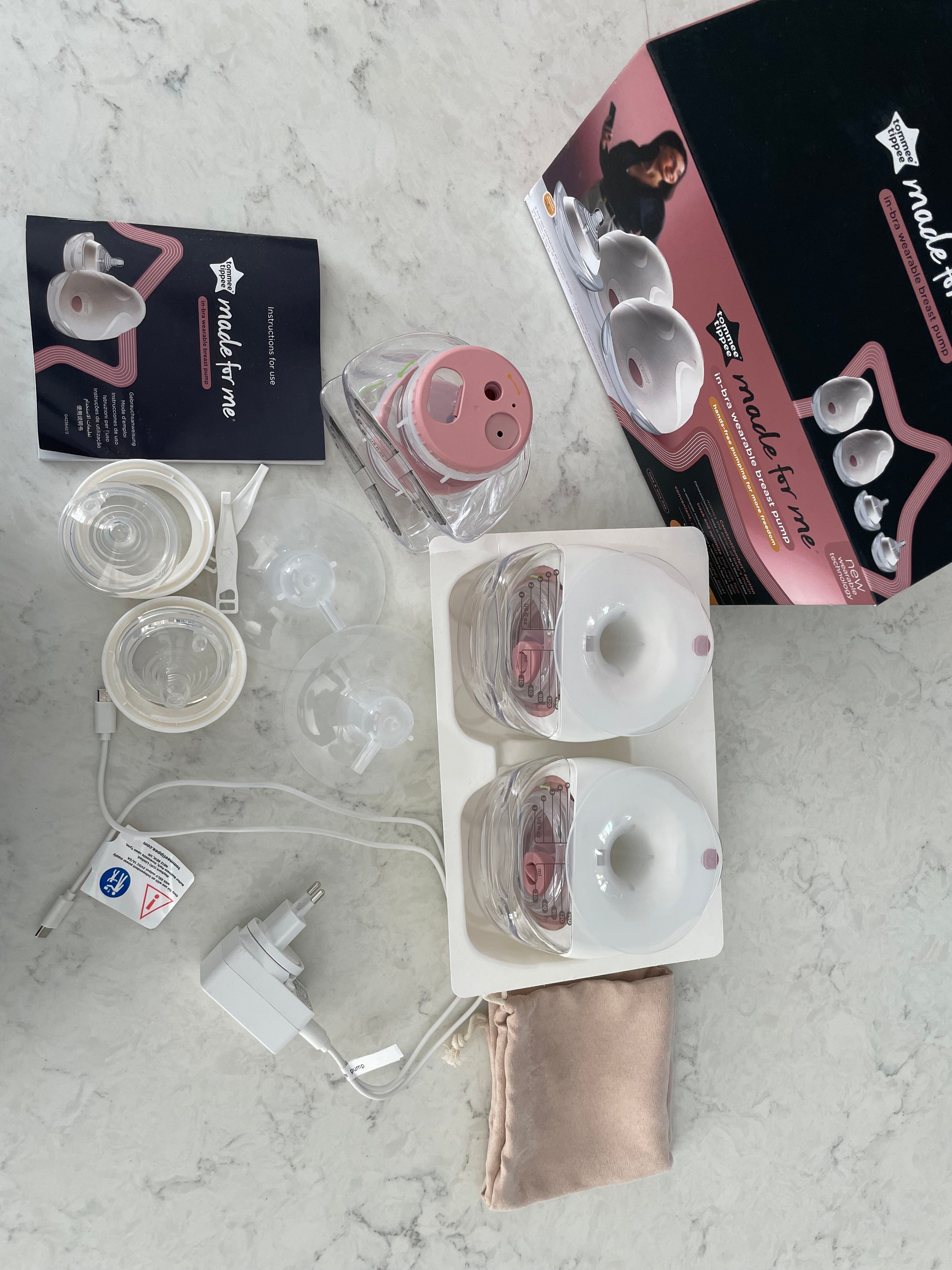 Tommee Tippee Made for Me Double Electric Wearable Breast Pump