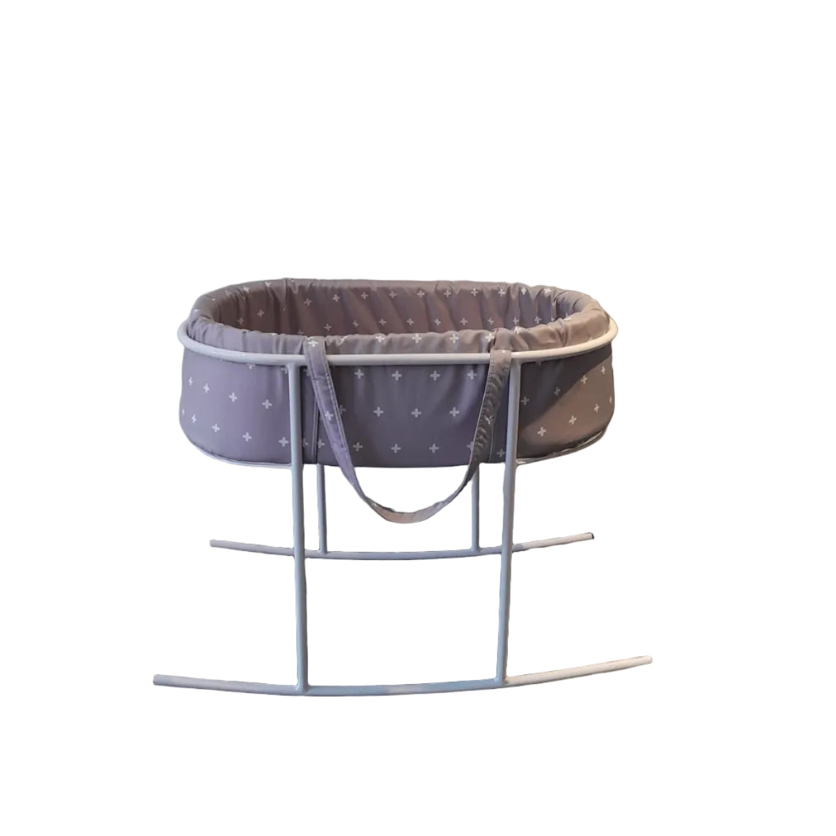 Delicious Monsters Carry cot with rocker stand and mosquito net*