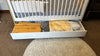 Baby/toddler crib with free mattress and bedding included*