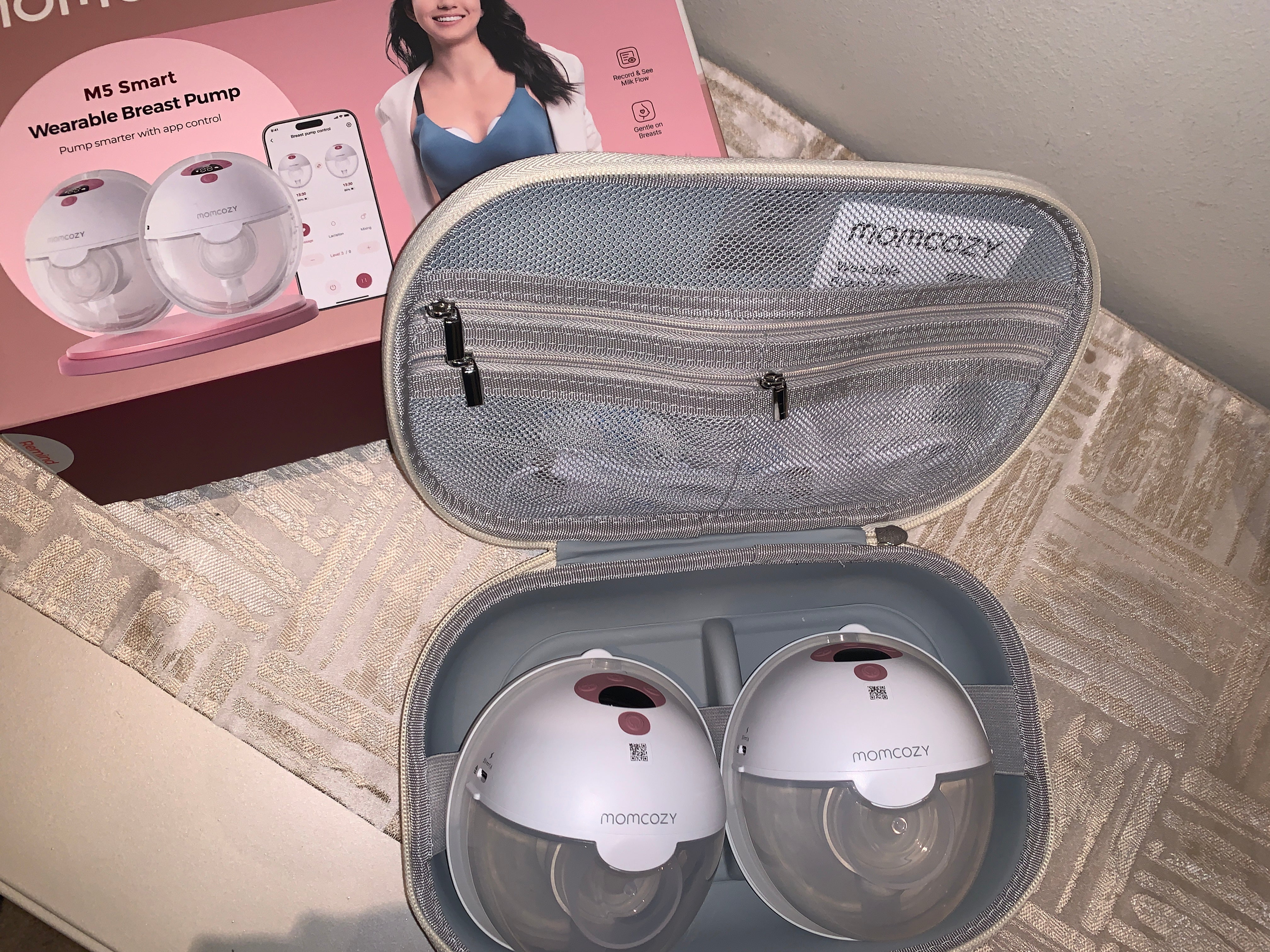 Momcozy M5 Smart APP Controlled Wearable Breast Pump*