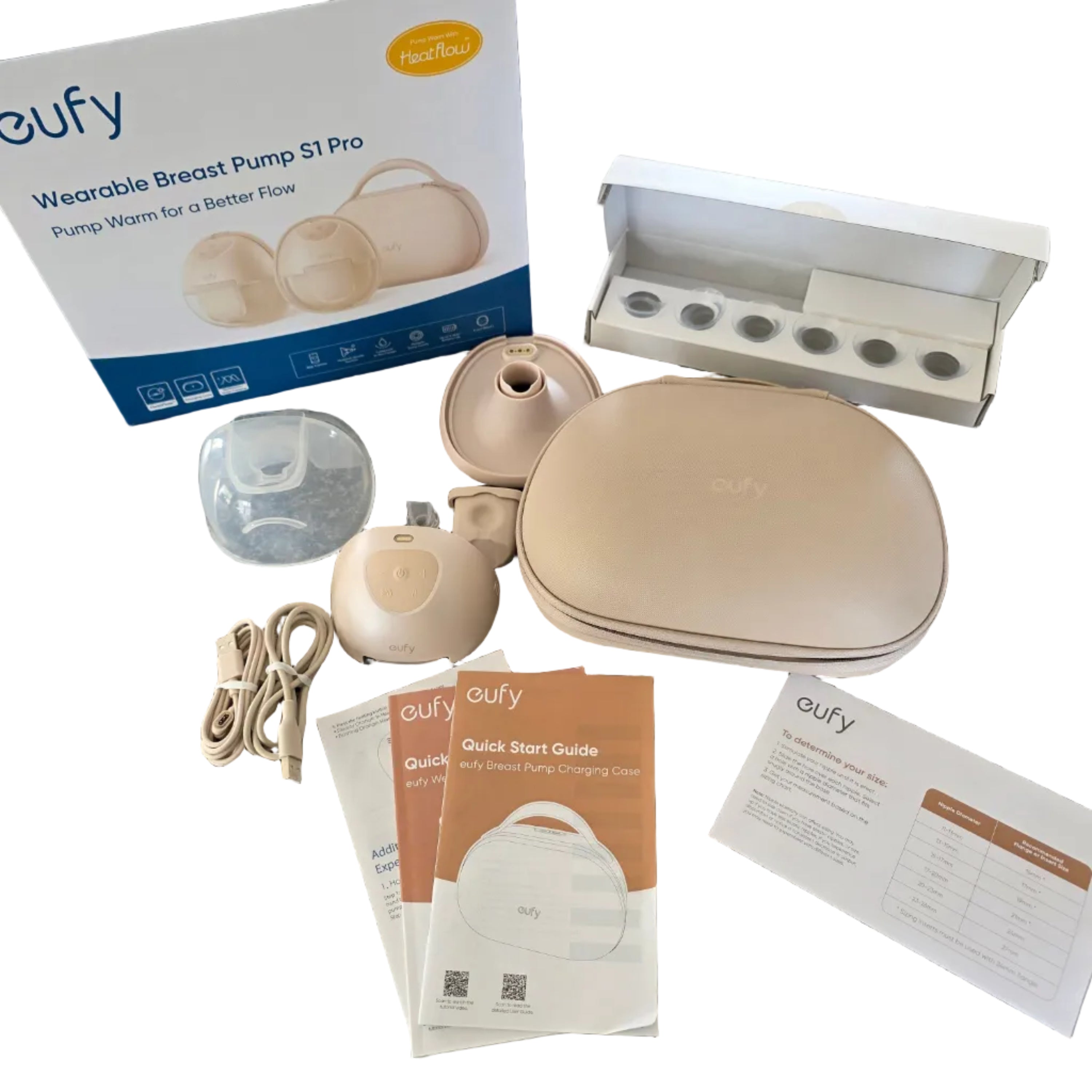 Eufy Wearable App-Enabled Breast Pump S1 Pro With Heating*