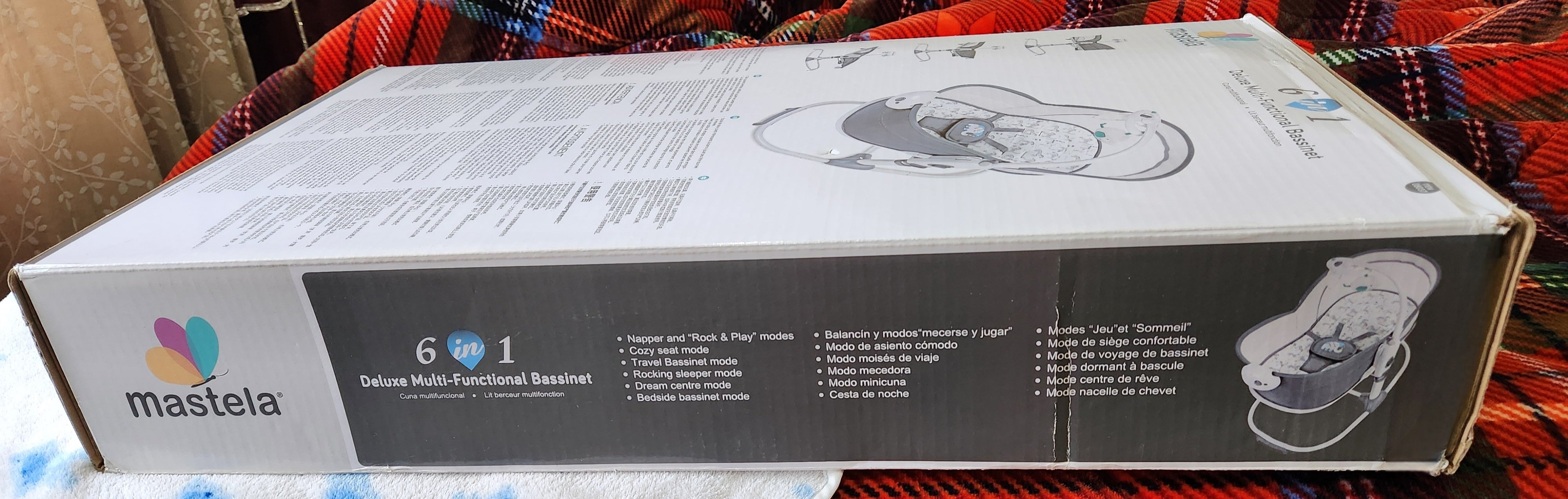 Mastela 6 in 1 Deluxe Multifunctional Bassinet*