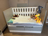 Amy cot and 3 shelve easy drawer*