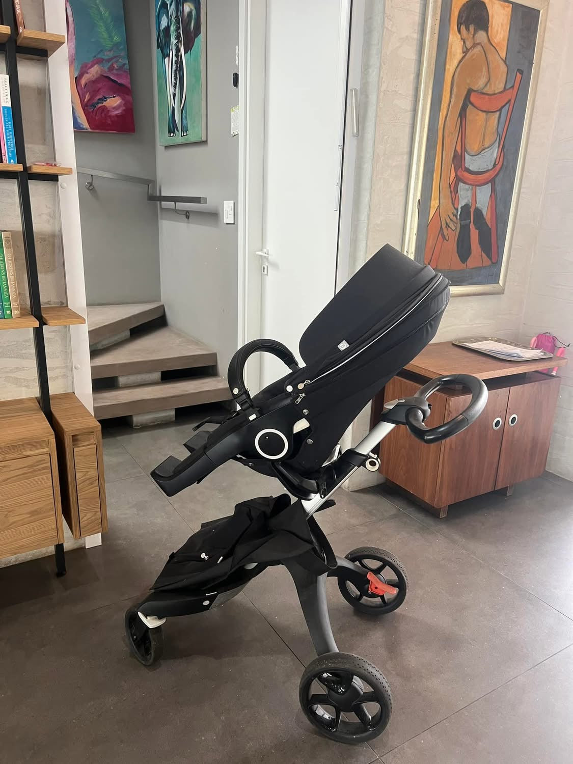 Stokke Xplory black full set (including bassinet)*