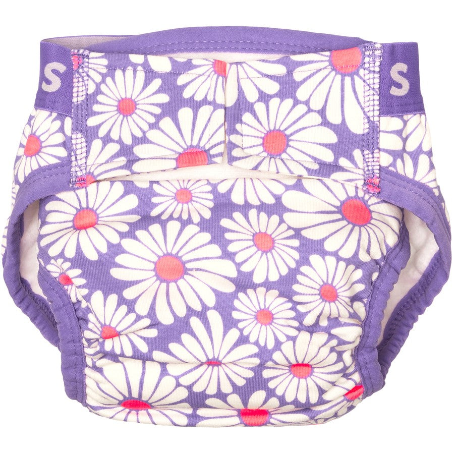 Bonds Baby Daisy Print Wonderbums - Purple
