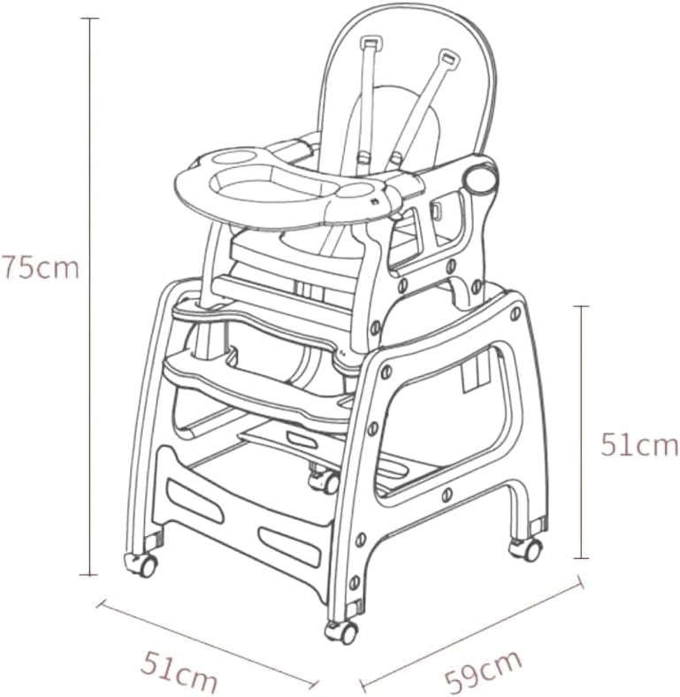 Convertible 3in1 Baby High Chair NEW