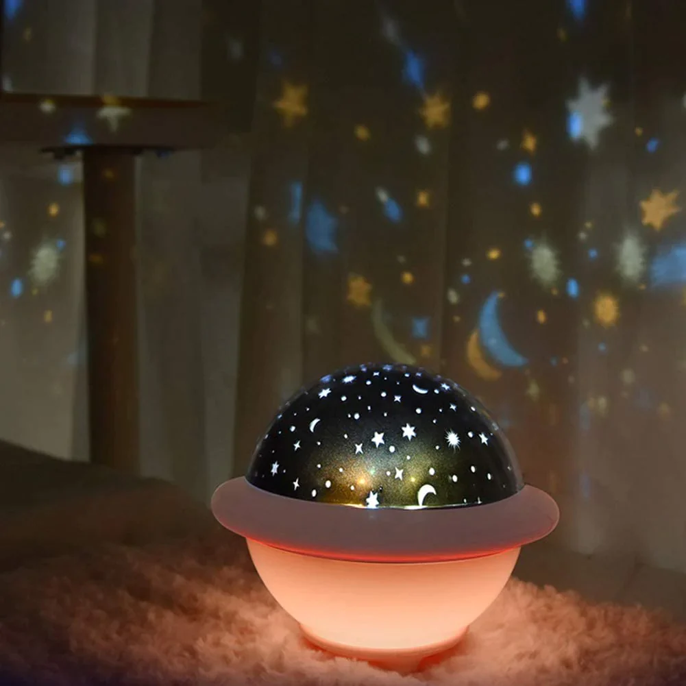 UFO projector night light