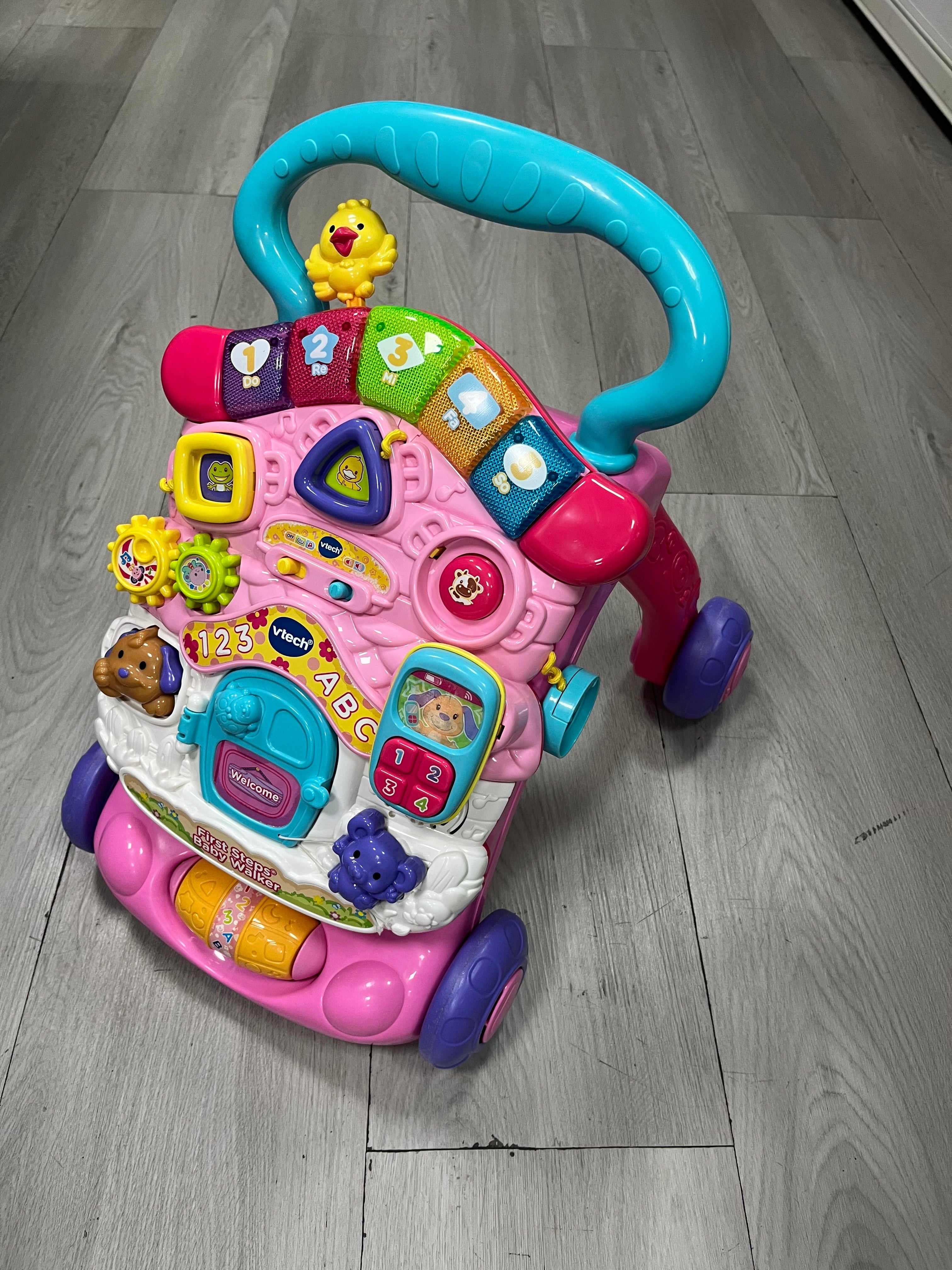 V-Tech First Steps Walker - Pink