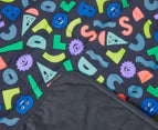 Bonds Baby 91x73cm Quilted Stretchies Play Mat - Black/Multi