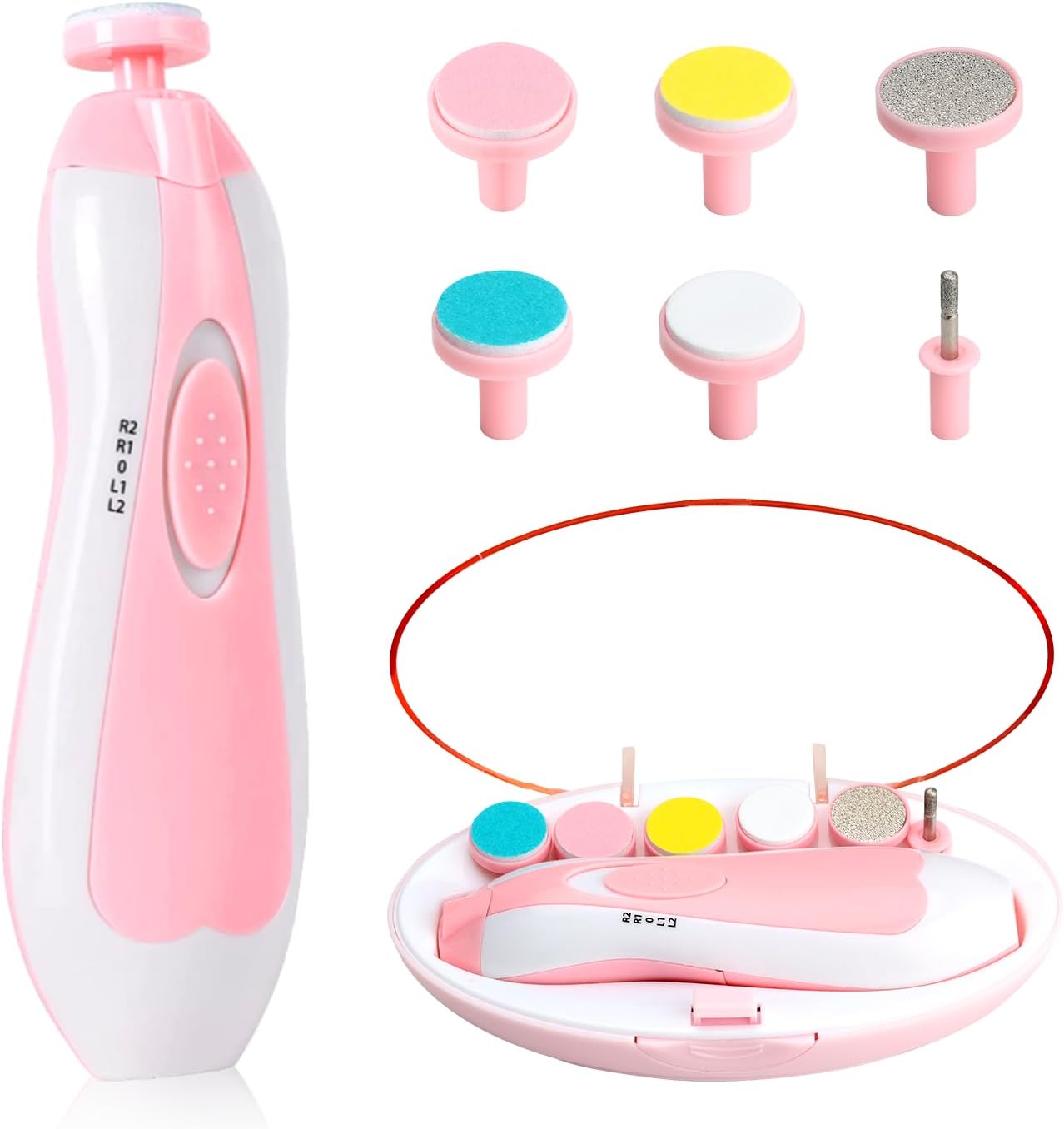 Electric Nail Trimmer Kit for Baby
