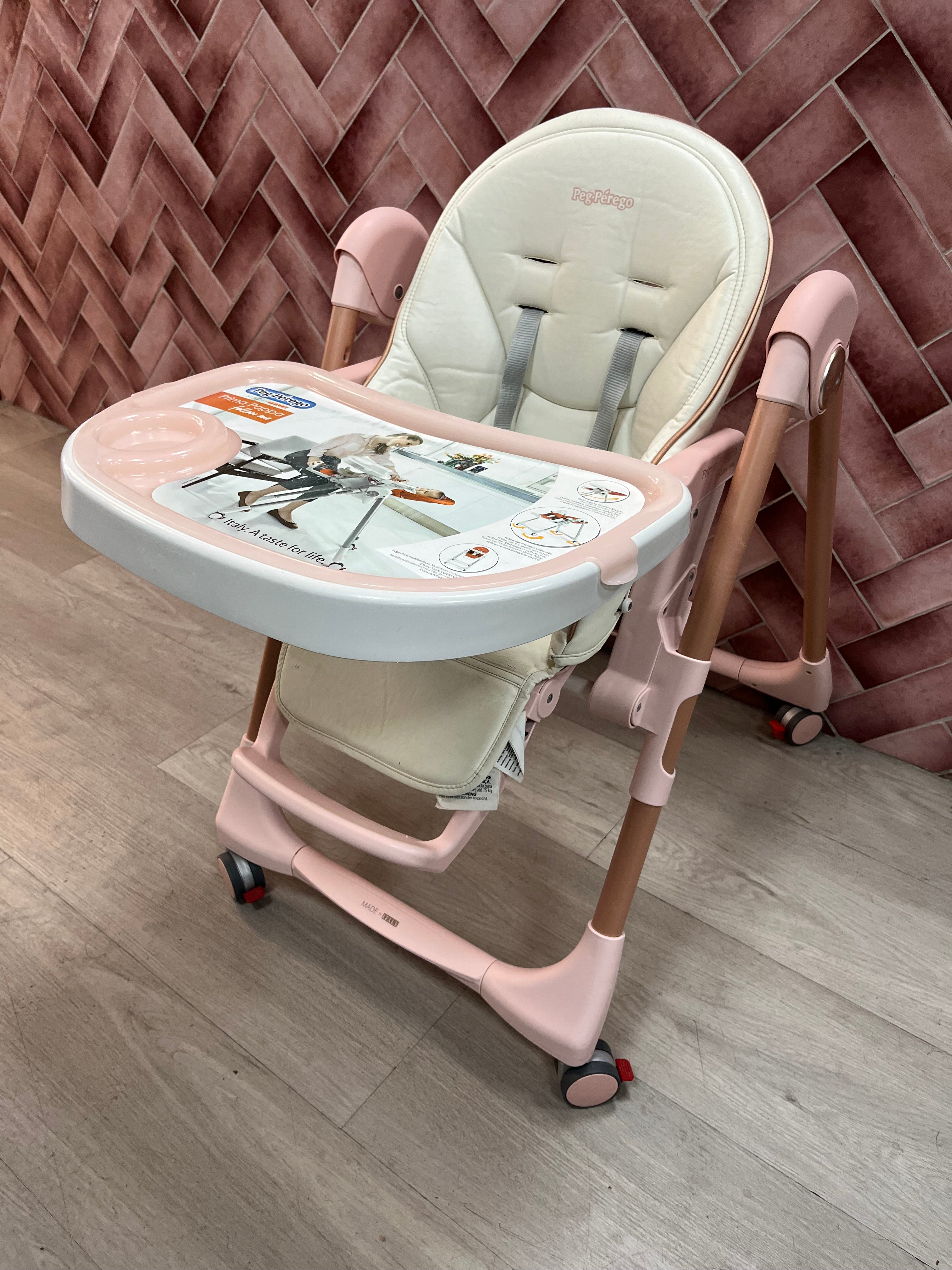 PEG PEREGO PRIMA PAPPA ZERO - Pink – PR3LOVED