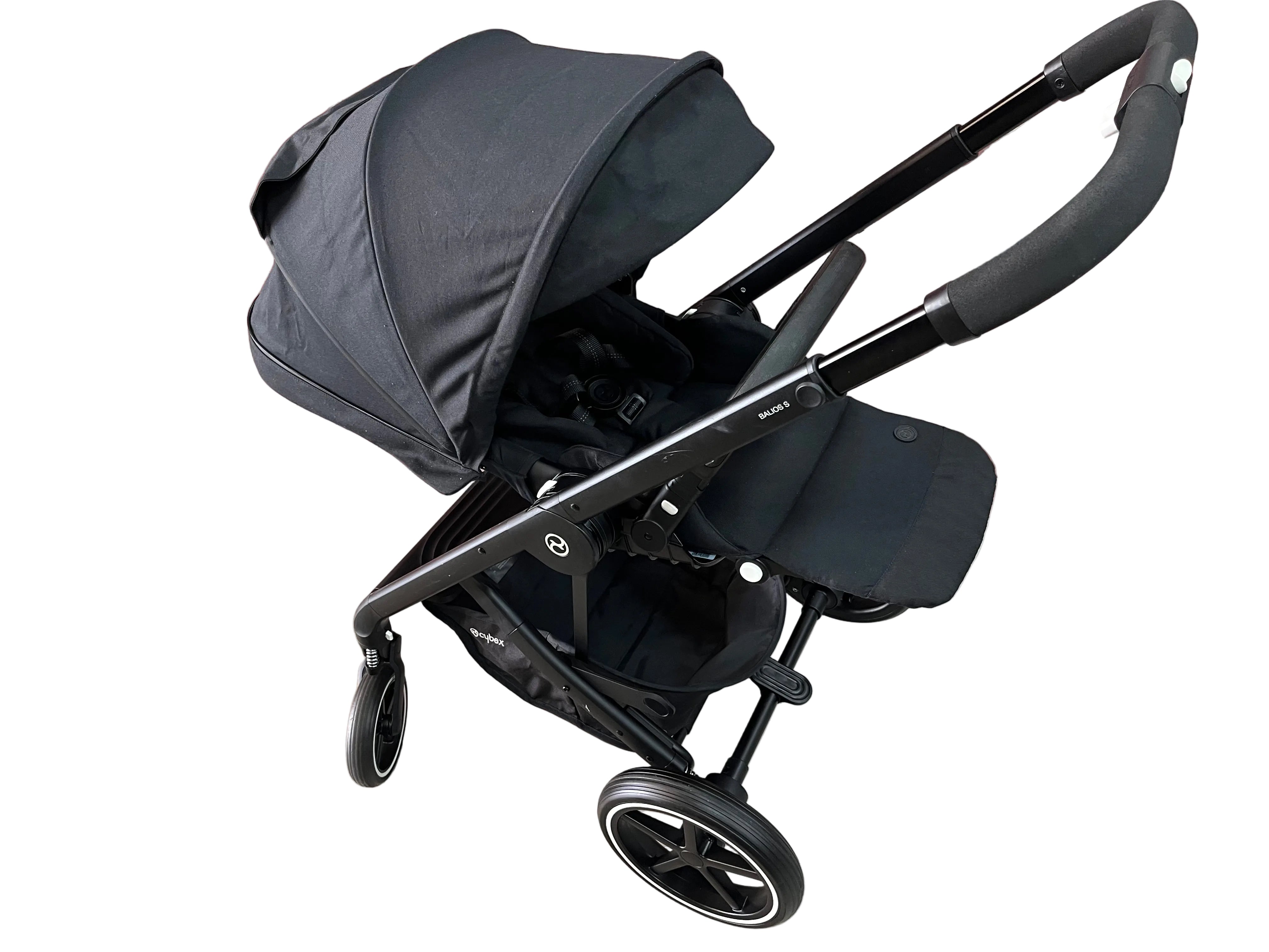 Cybex Balios S Lux (4th Generation) - Moon Black on Black Frame