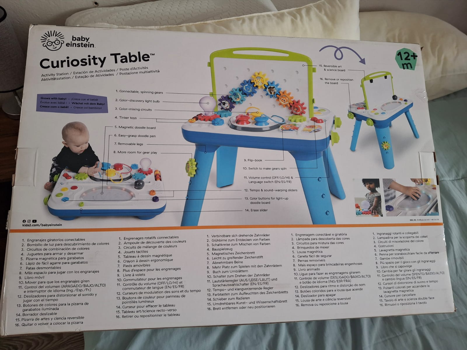 Baby Einstein Curiosity Table 12M+*