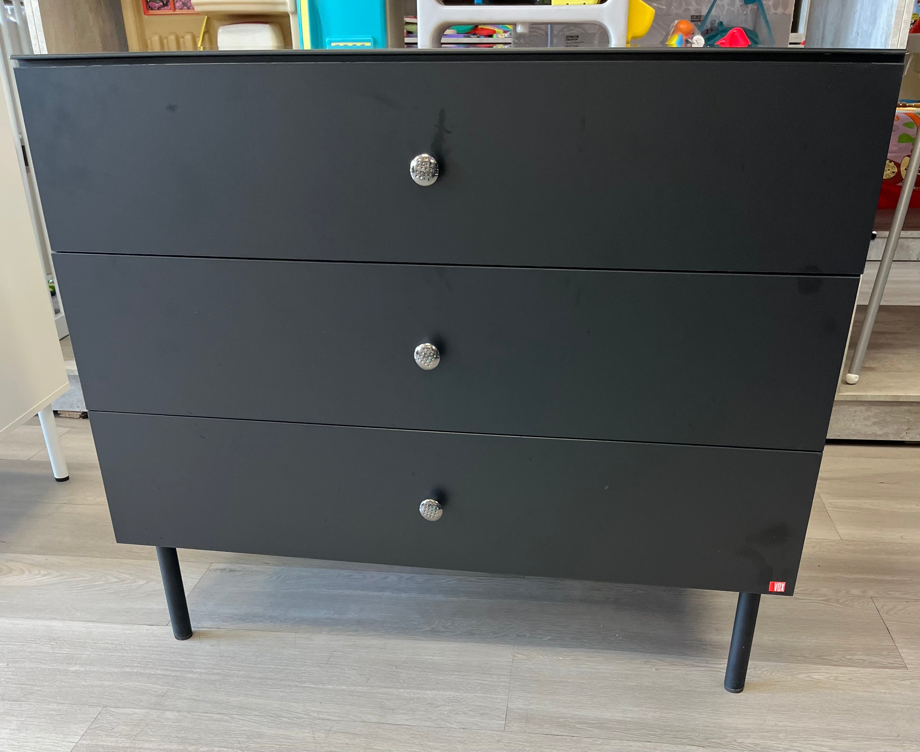 Vox 3-Drawer Dresser Compactum  - Black*