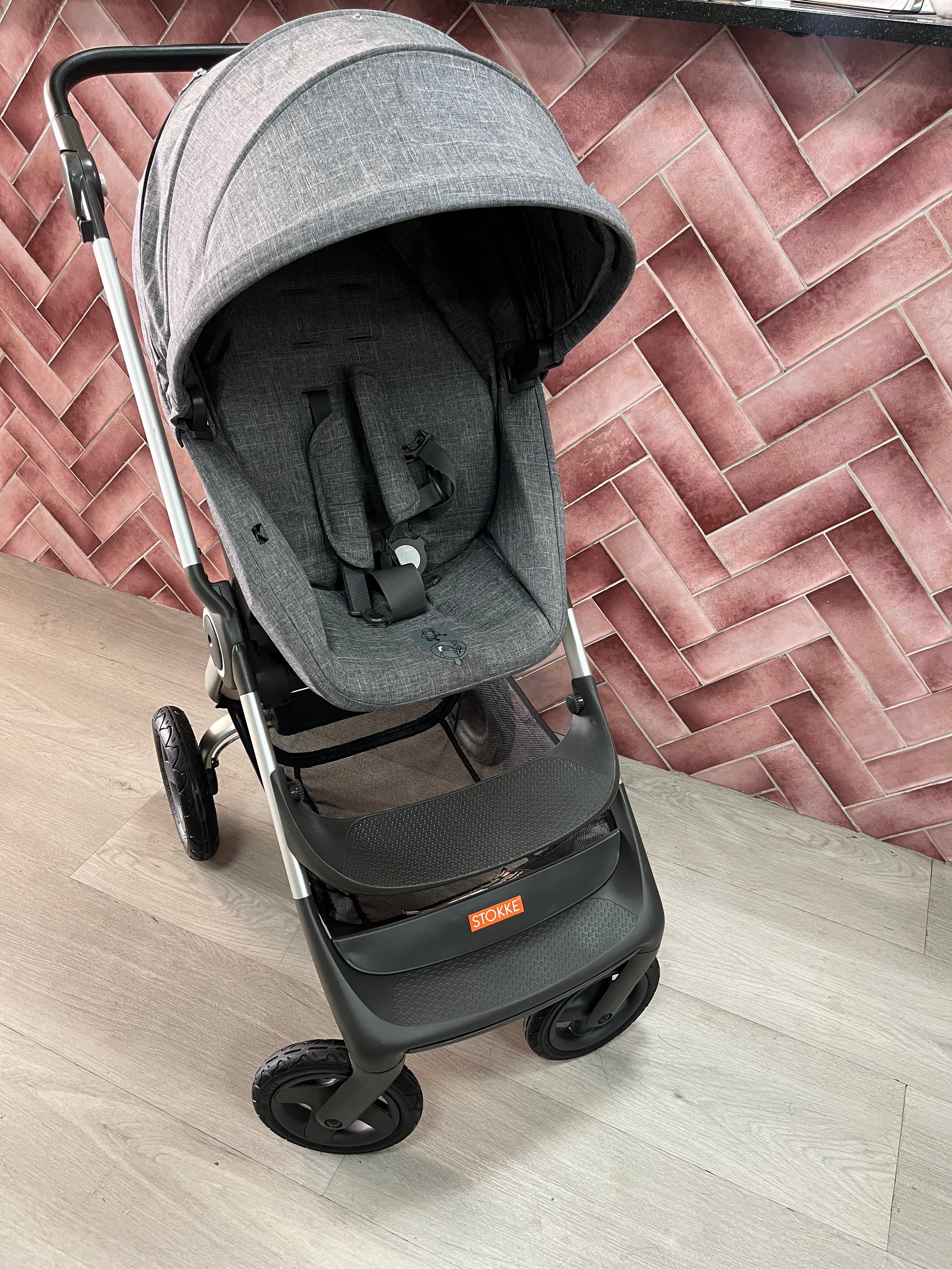 Stokke Scoote V2 Pram - Grey