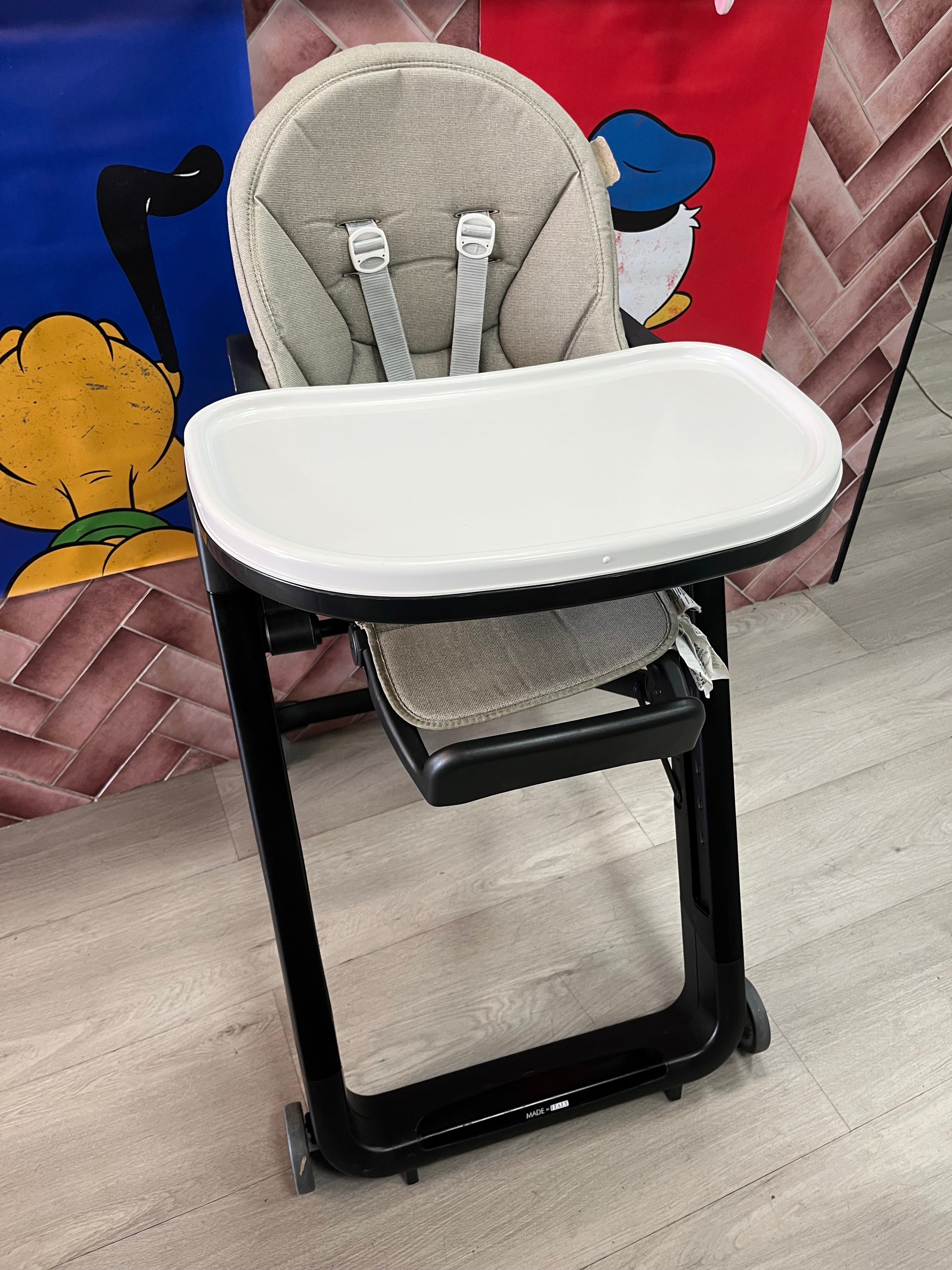 Peg Perego Siesta High Chair - Ginger Grey*