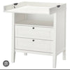 IKEA SUNDVIK Changing table/chest of drawers, white