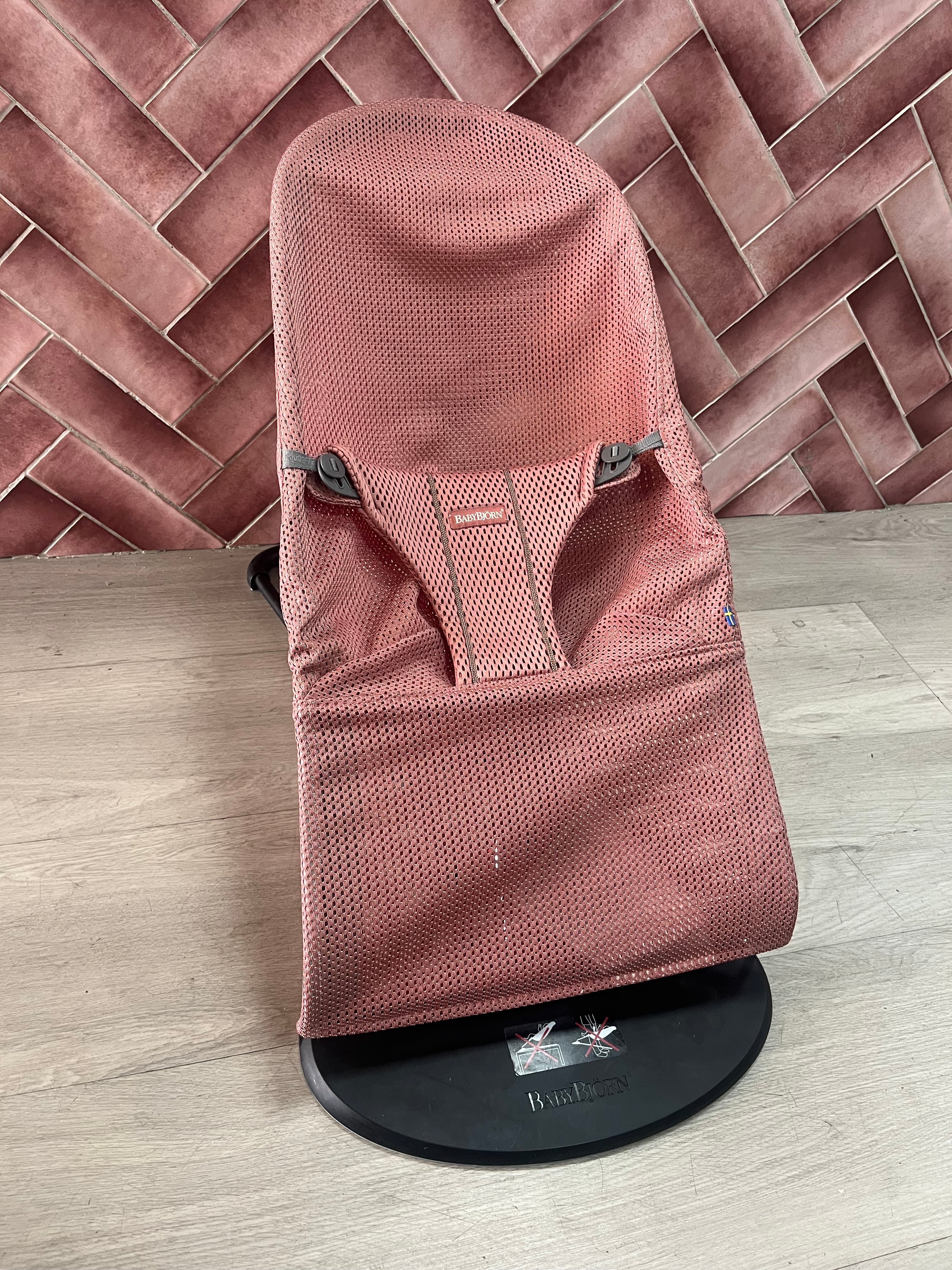 Babybjorn Bouncer - Pink Mesh*