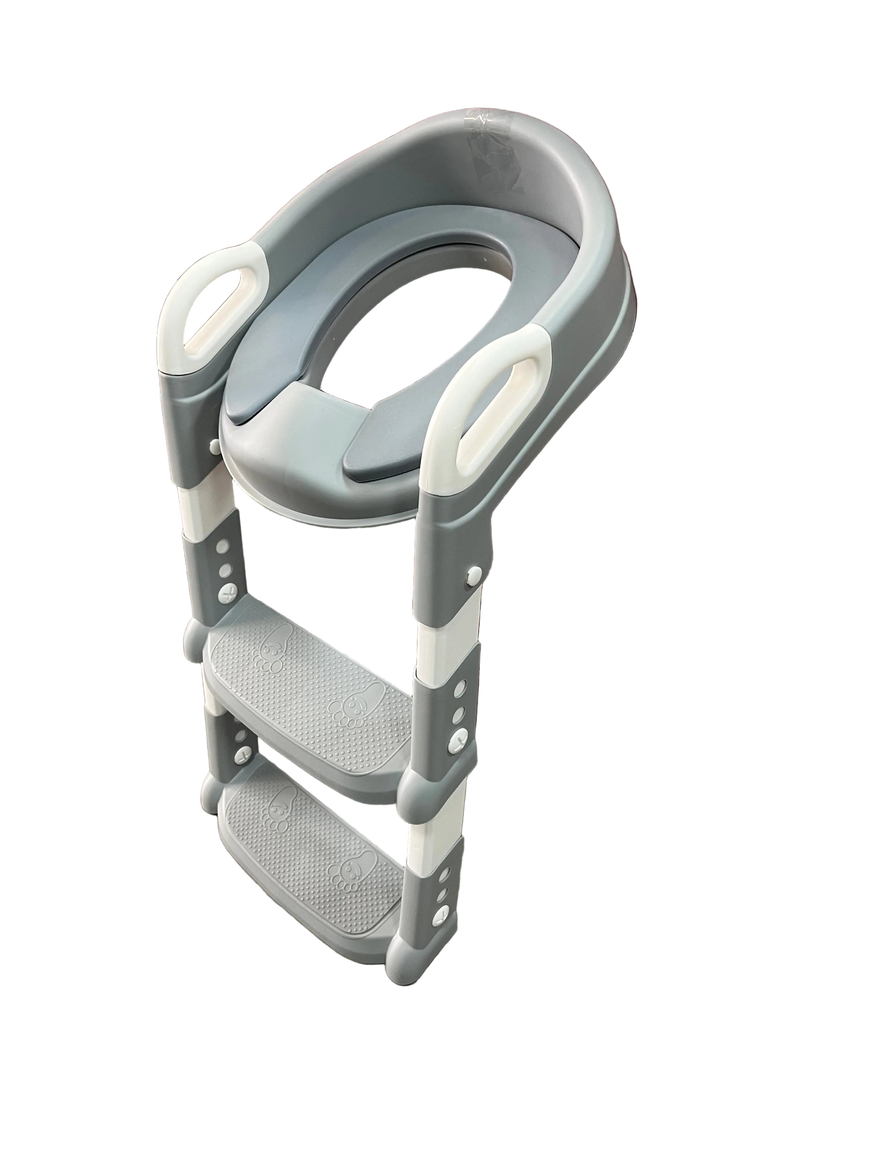 Adjustable Potty Ladder Training Seat - Grey