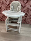 Multifunctional Convertible Baby High Chair - Beige